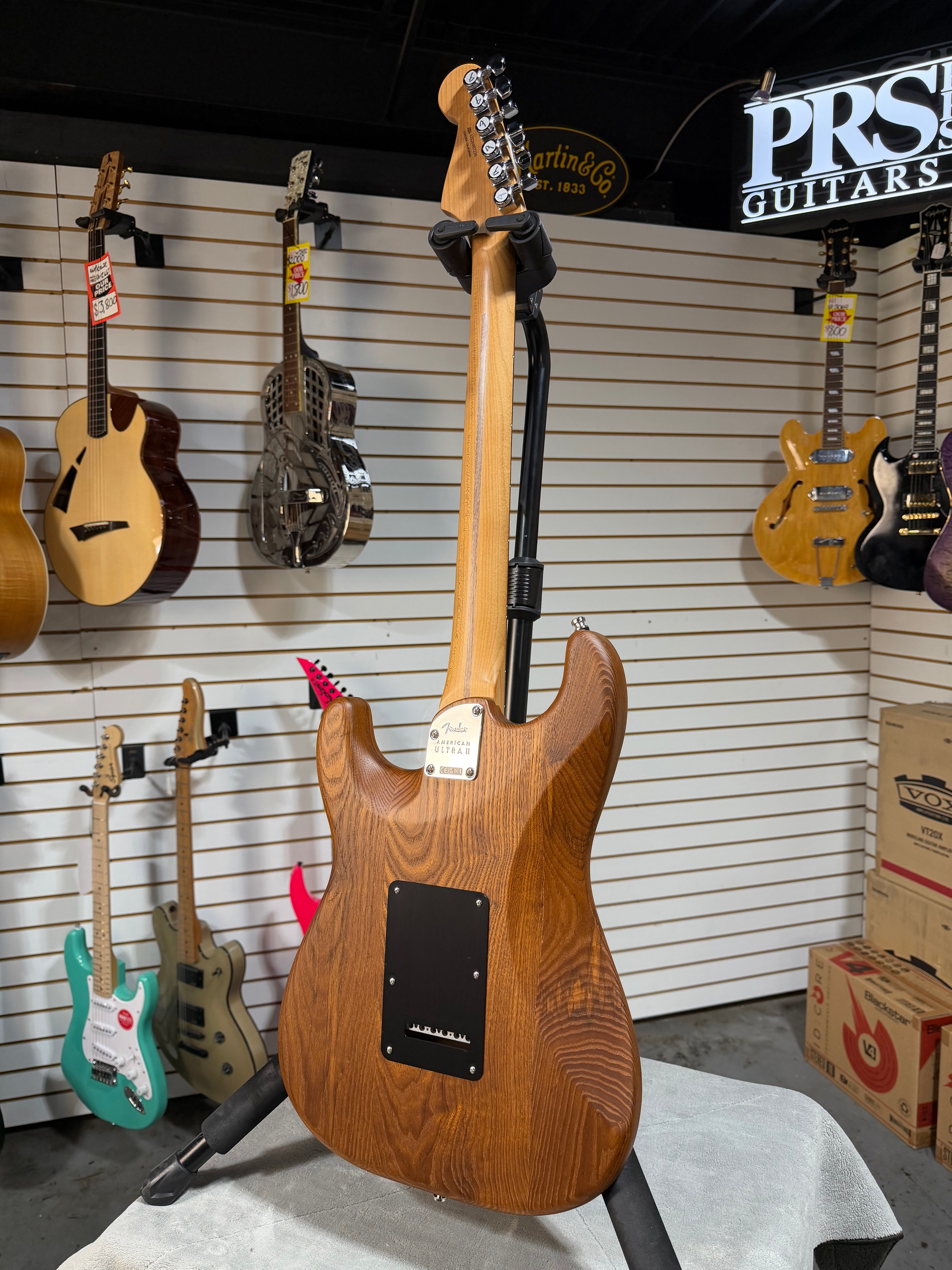 Fender Limited Edition American Ultra II Stratocaster HSS Natural