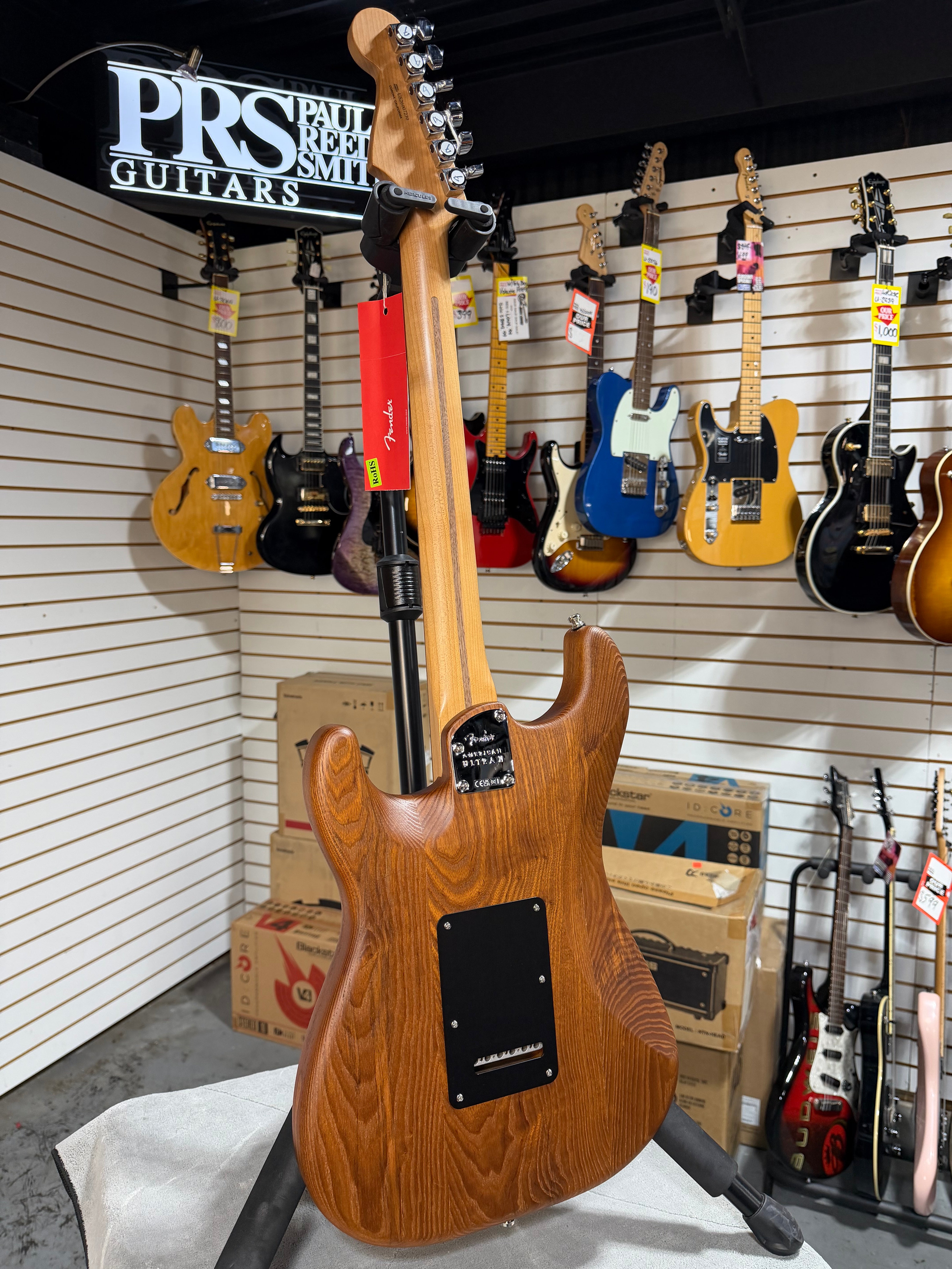 Fender Limited Edition American Ultra II Stratocaster HSS Natural
