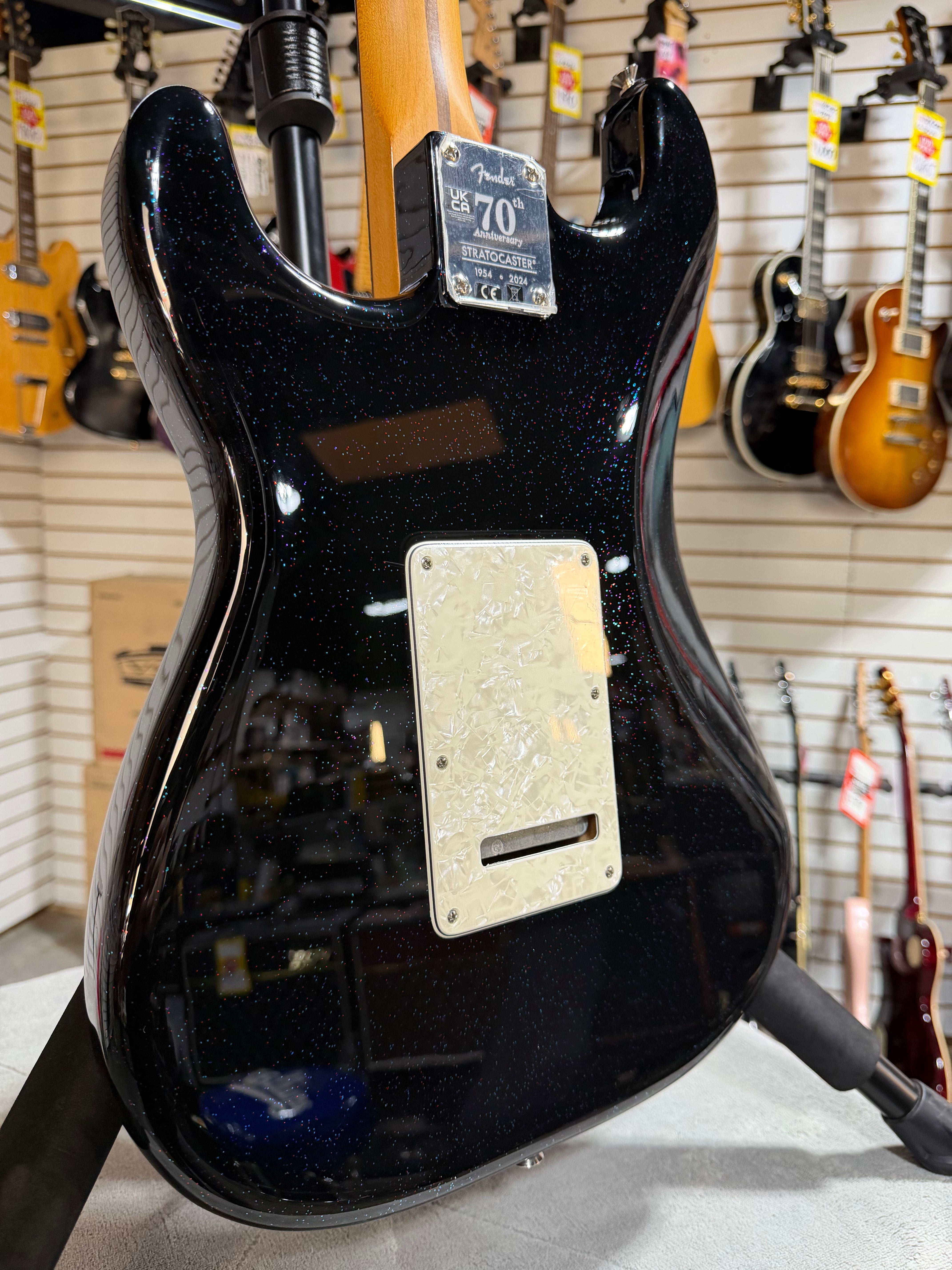 Fender 70th Anniversary Player Stratocaster Nebula Noir
