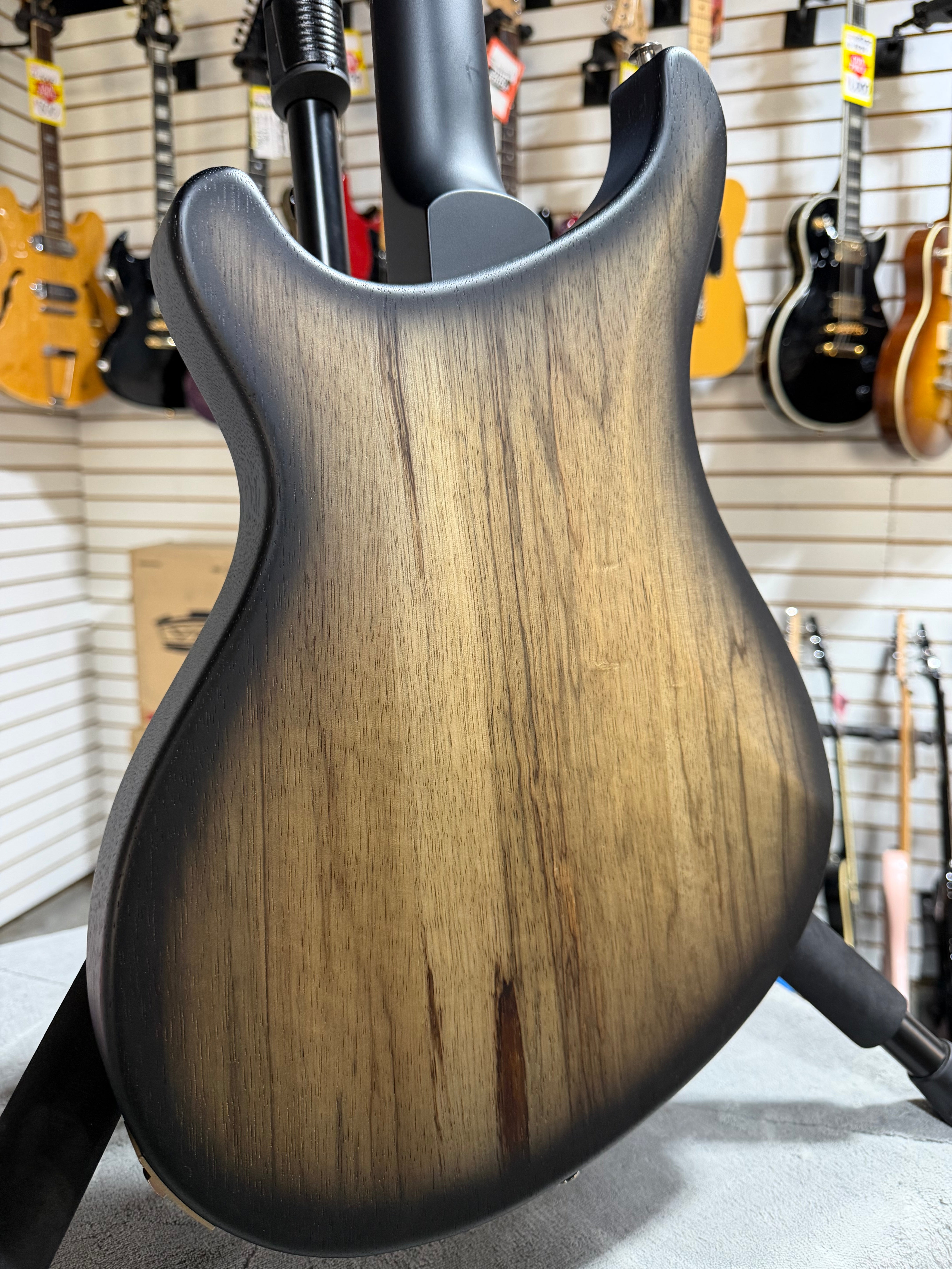 PRS S2 Vela Black Limba Natural Smokeburst