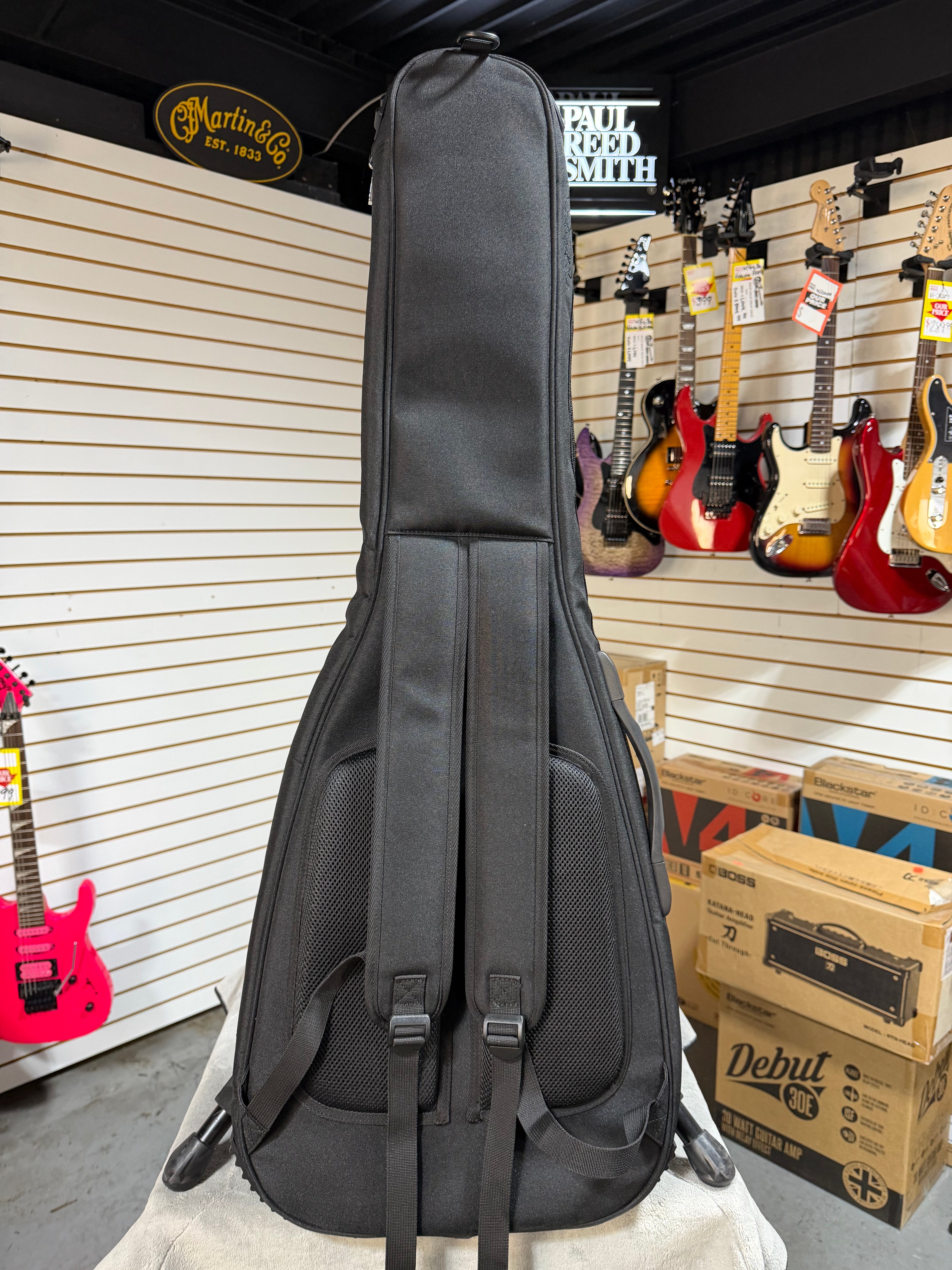 PRS S2 Vela Black Limba Natural Smokeburst