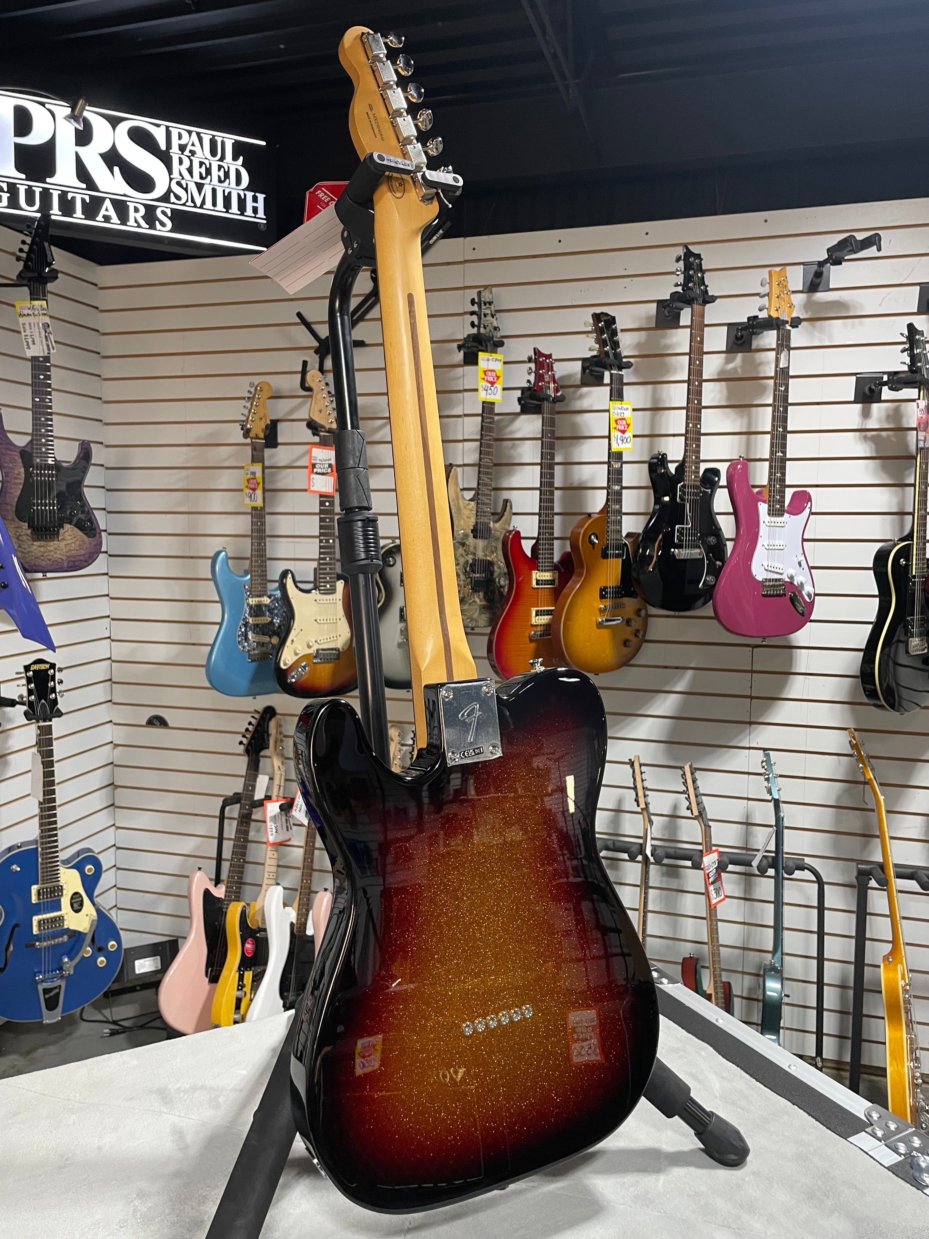 Player II Telecaster Electric Guitar - Limited-edition Sparkle 3-color Sunburst #846 GET PLEK'D!