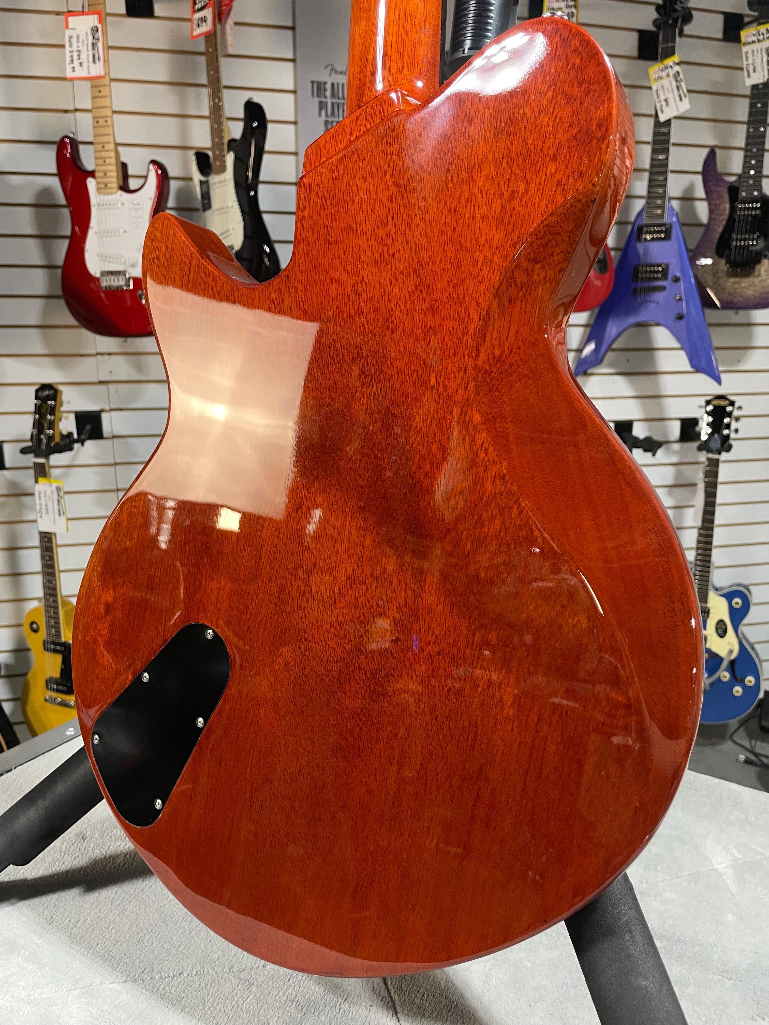 Juliet P-90 Electric Guitar - Vintage Red #275 GET PLEK'D!