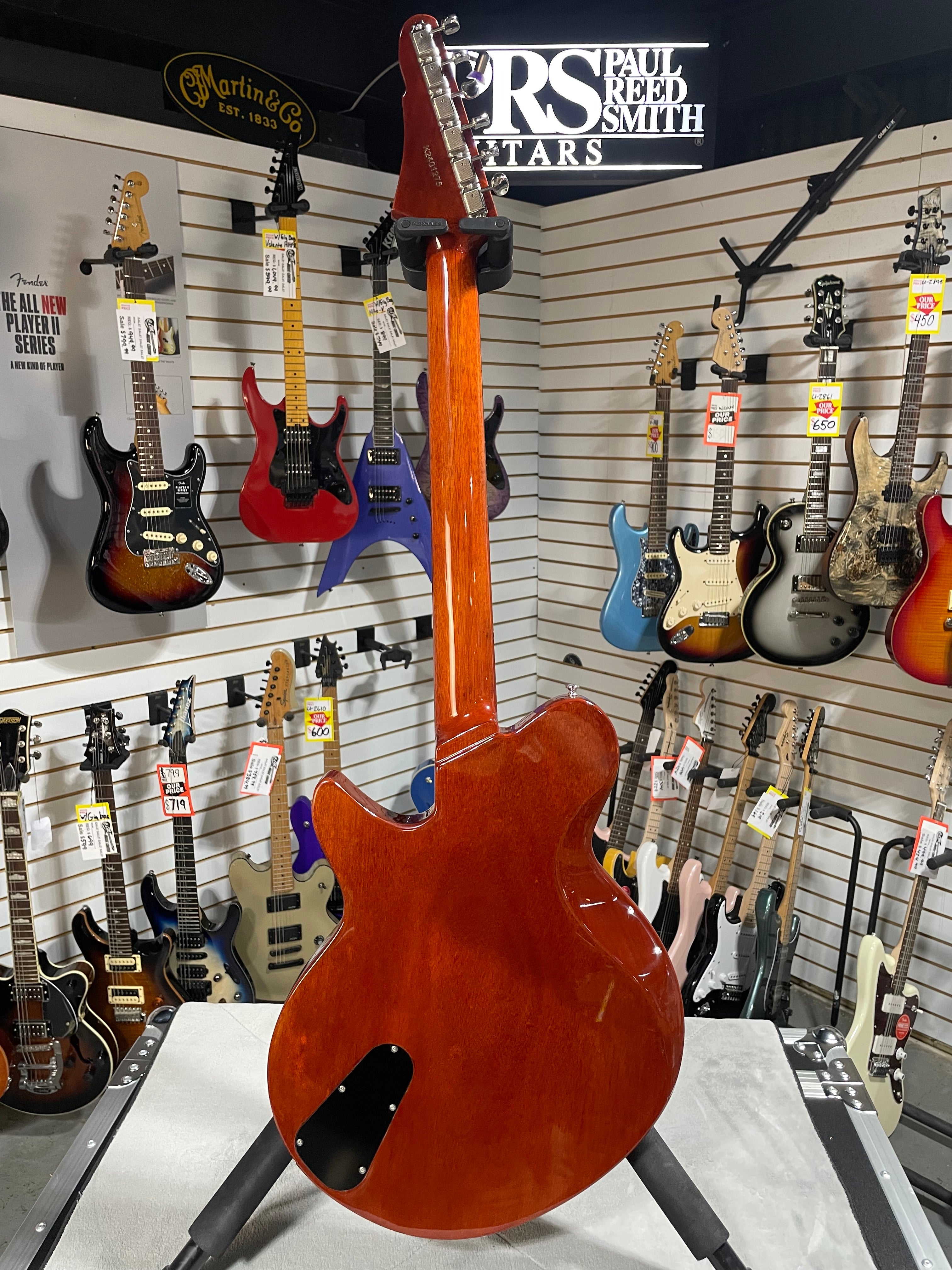 Juliet P-90 Electric Guitar - Vintage Red #275 GET PLEK'D!