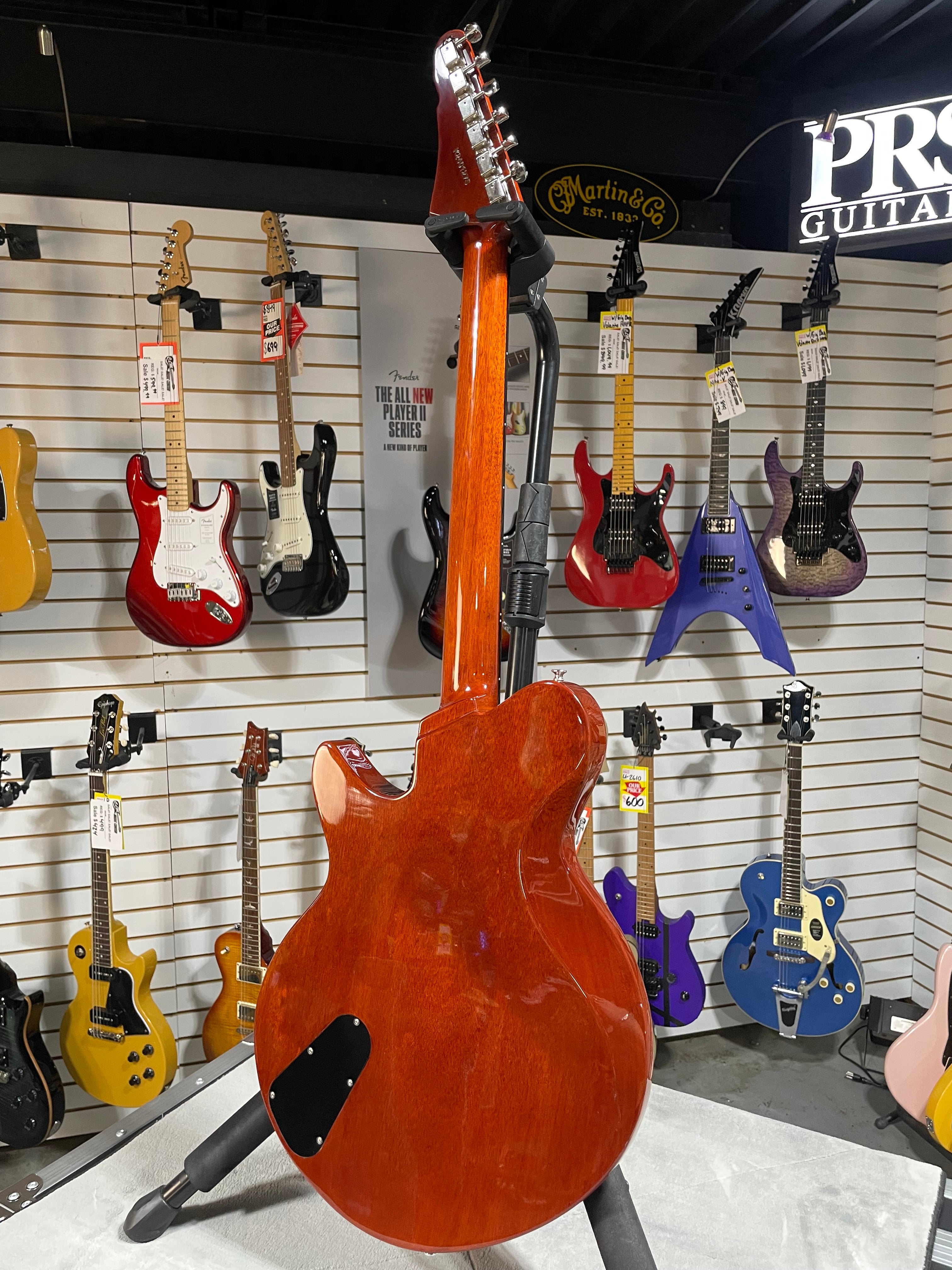 Juliet P-90 Electric Guitar - Vintage Red #275 GET PLEK'D!