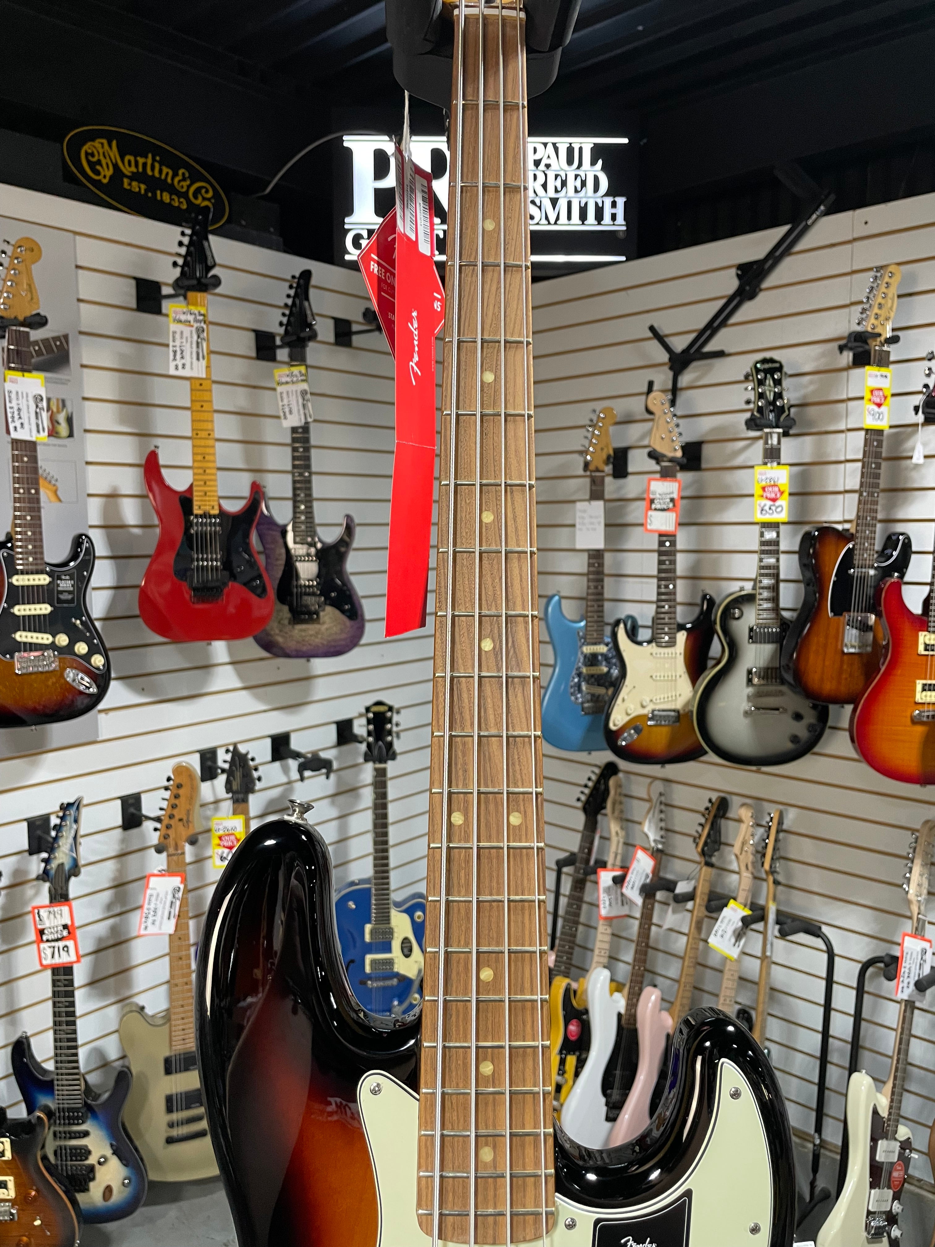 Player Plus Active Jazz Bass - 3-Tone Sunburst w/Pau Ferro Fretboard #475 GET PLEK'D!