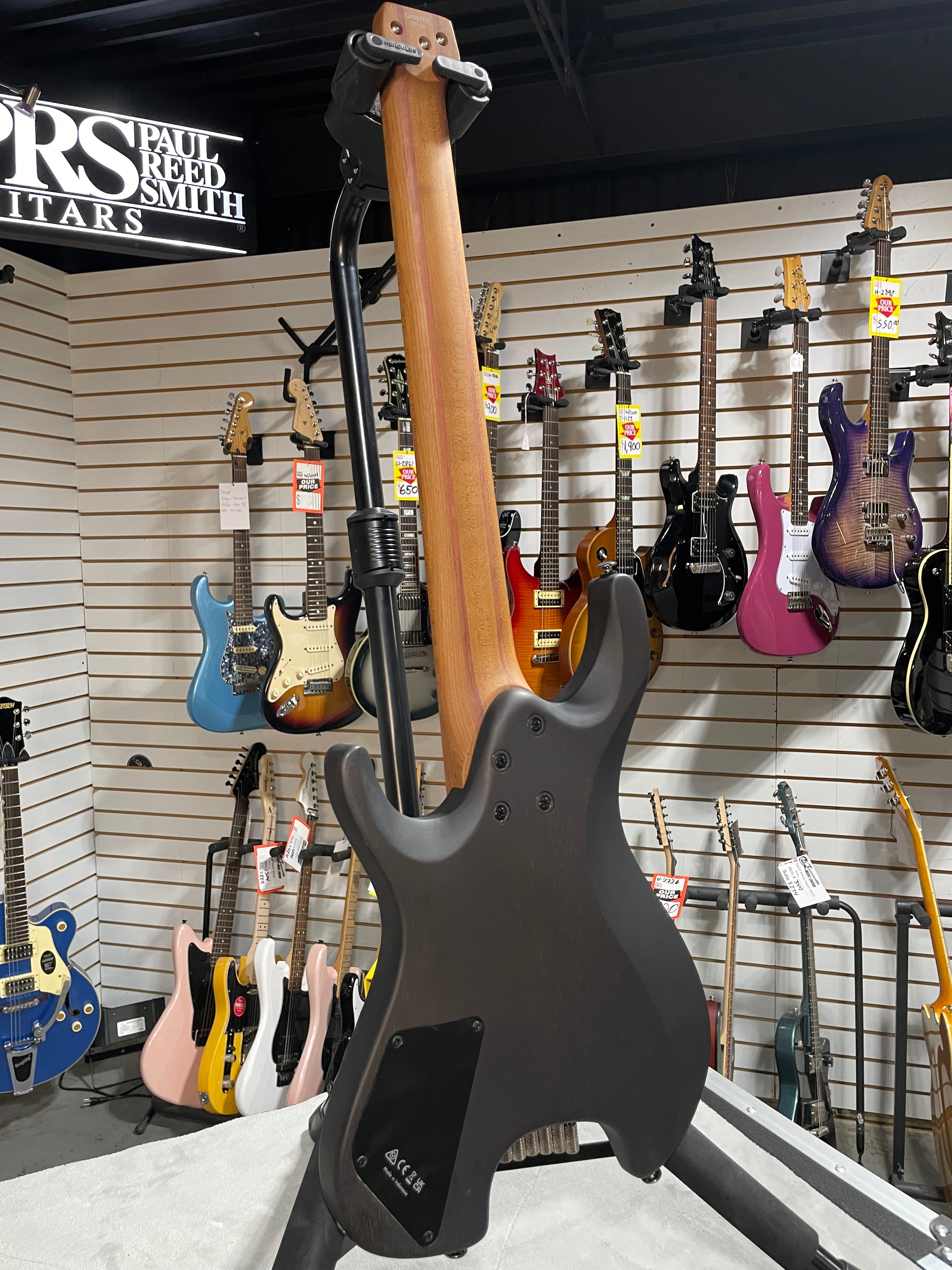 QX527PB 7-string Electric Guitar - Antique Brown Stain #144