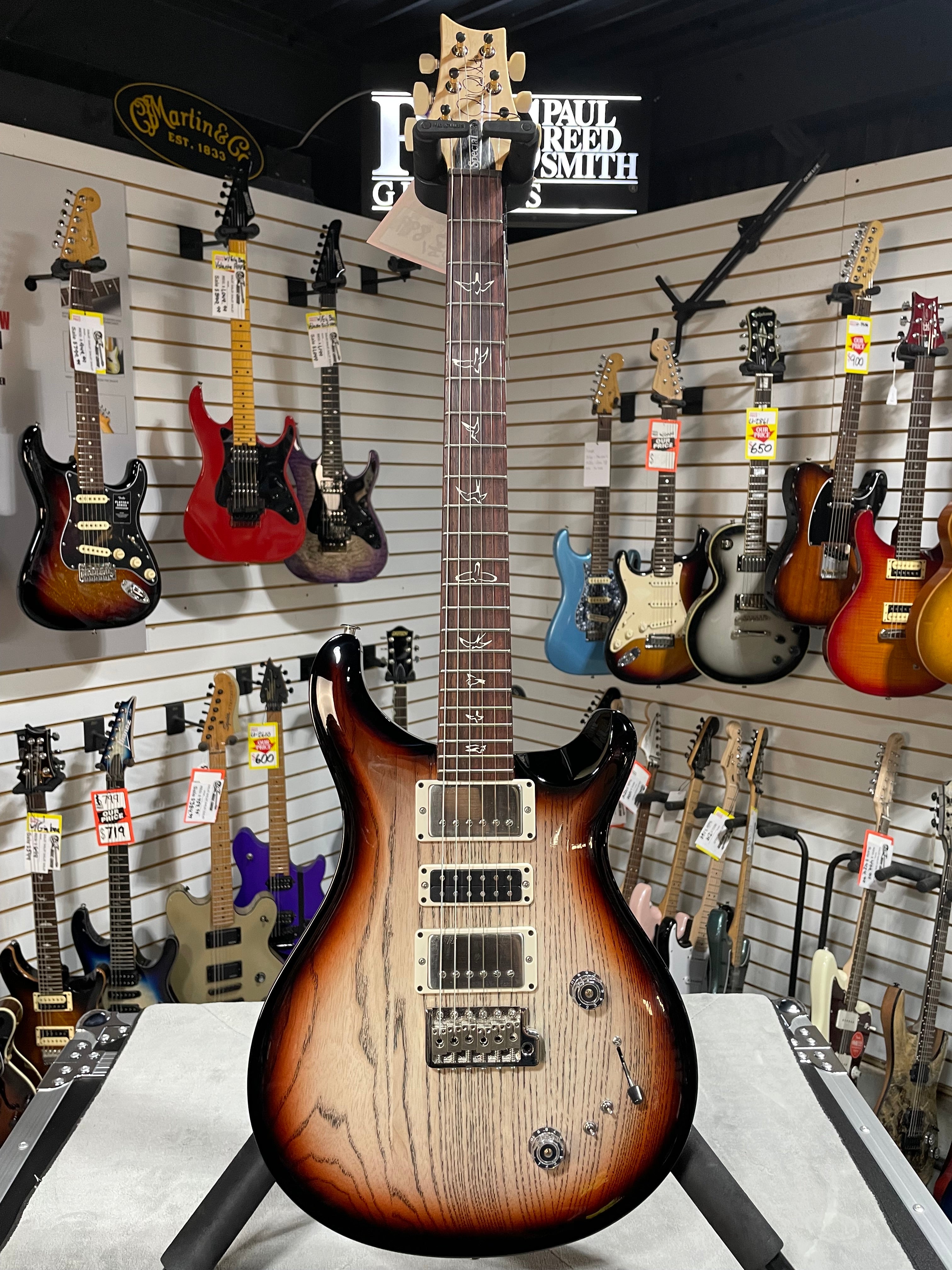 Swamp Ash Special Electric Guitar - Jasper Smokeburst with Rosewood Fingerboard #321 GET PLEK'D!