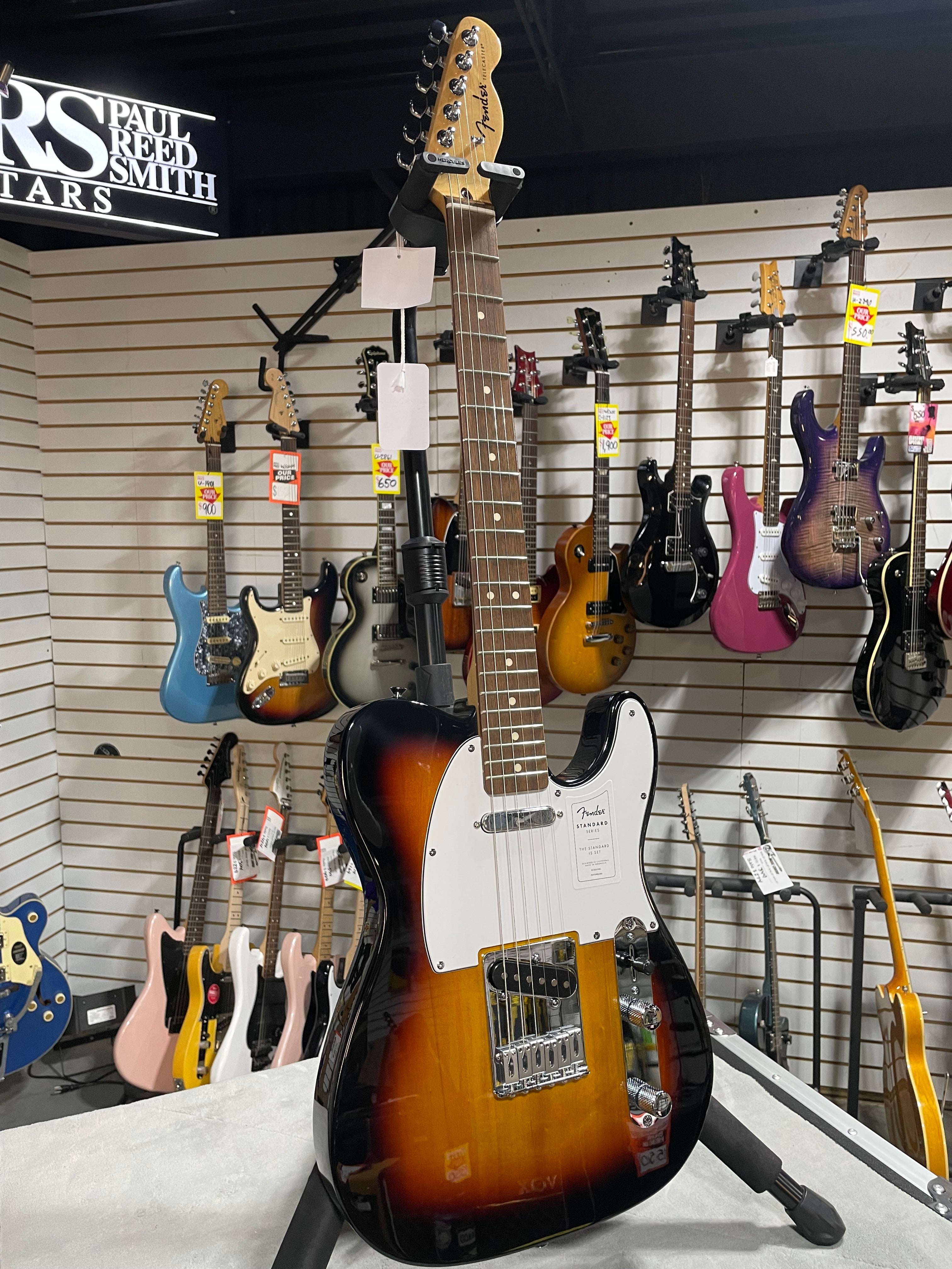 Standard Telecaster Electric Guitar - 3-color Sunburst #196 GET PLEK'D!