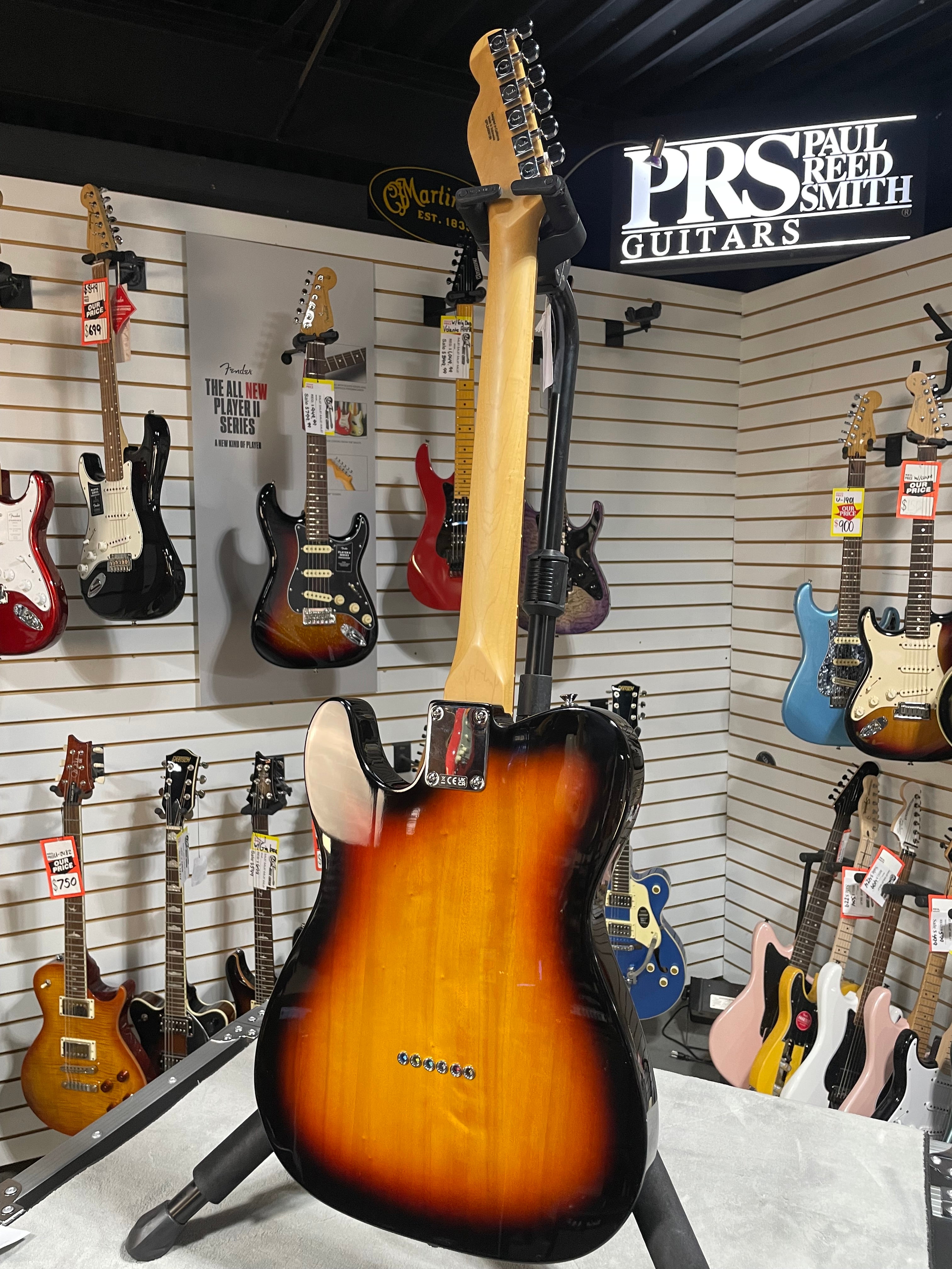 Standard Telecaster Electric Guitar - 3-color Sunburst #196 GET PLEK'D!