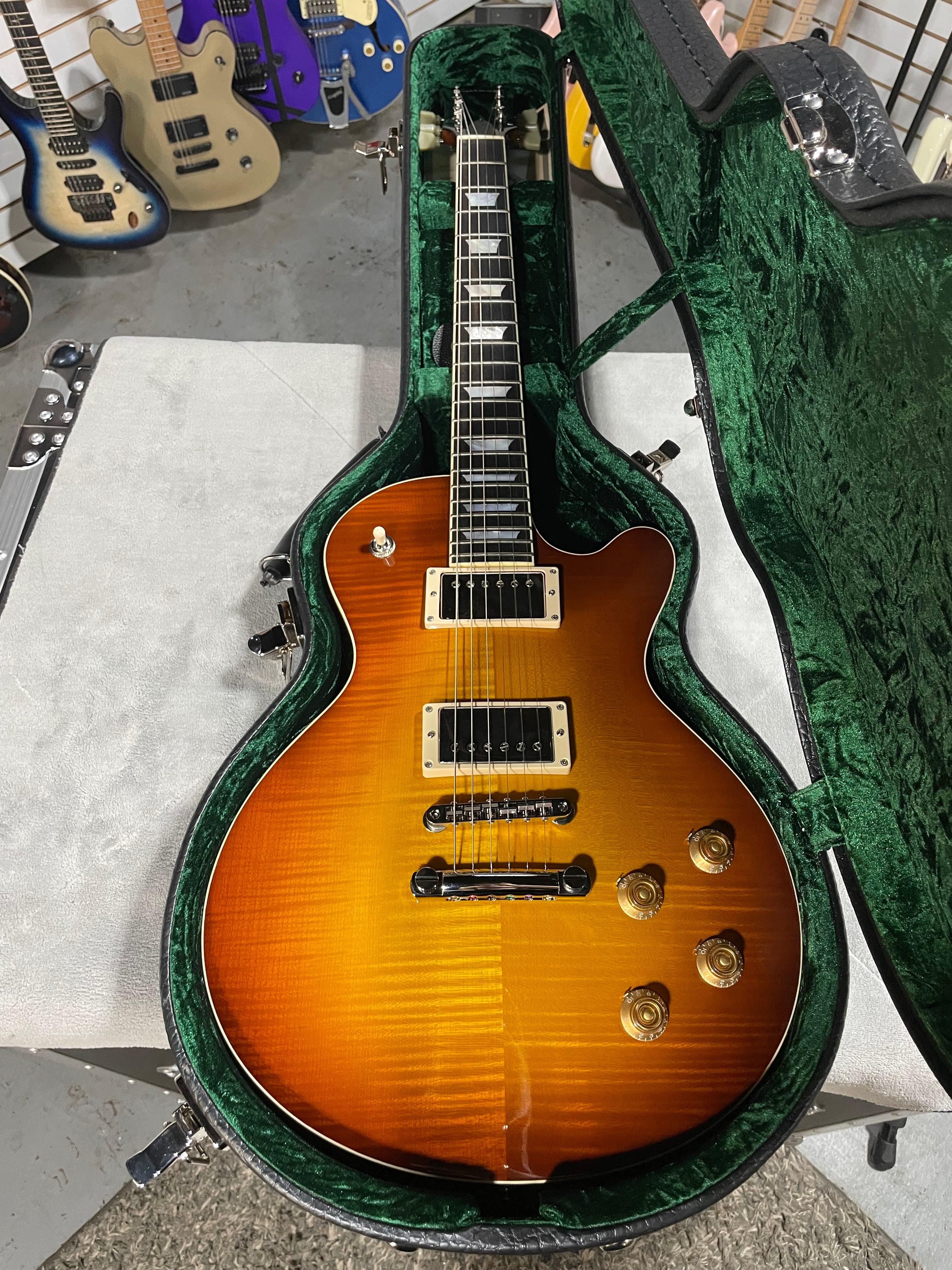 Eastman SB59-GB Electric Guitar - Goldburst w/OHSC & PLEK*D #309