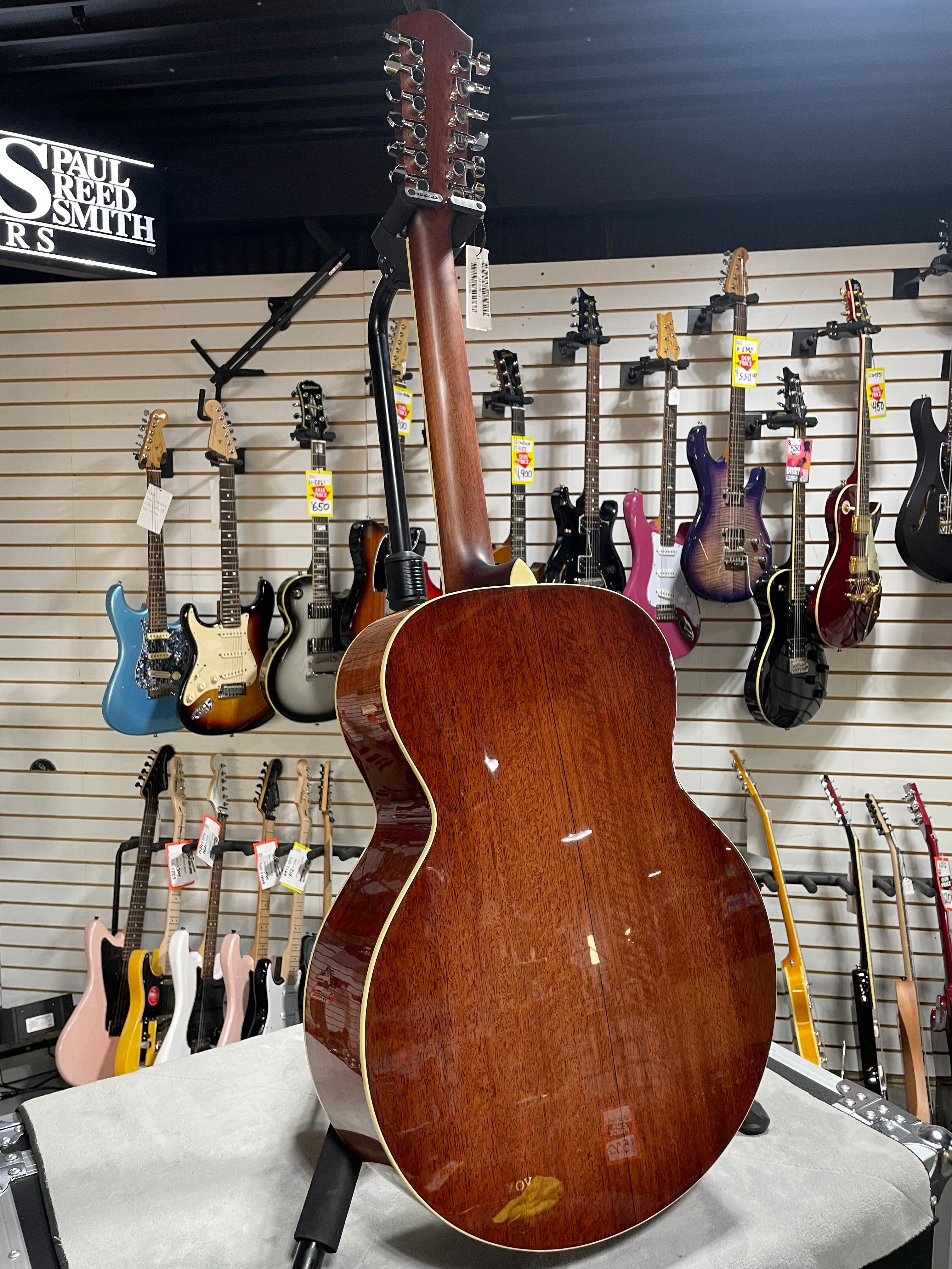 Eastman AC330E-12 String Acoustic Guitar - Natural w/OHSC & PLEK*D #298