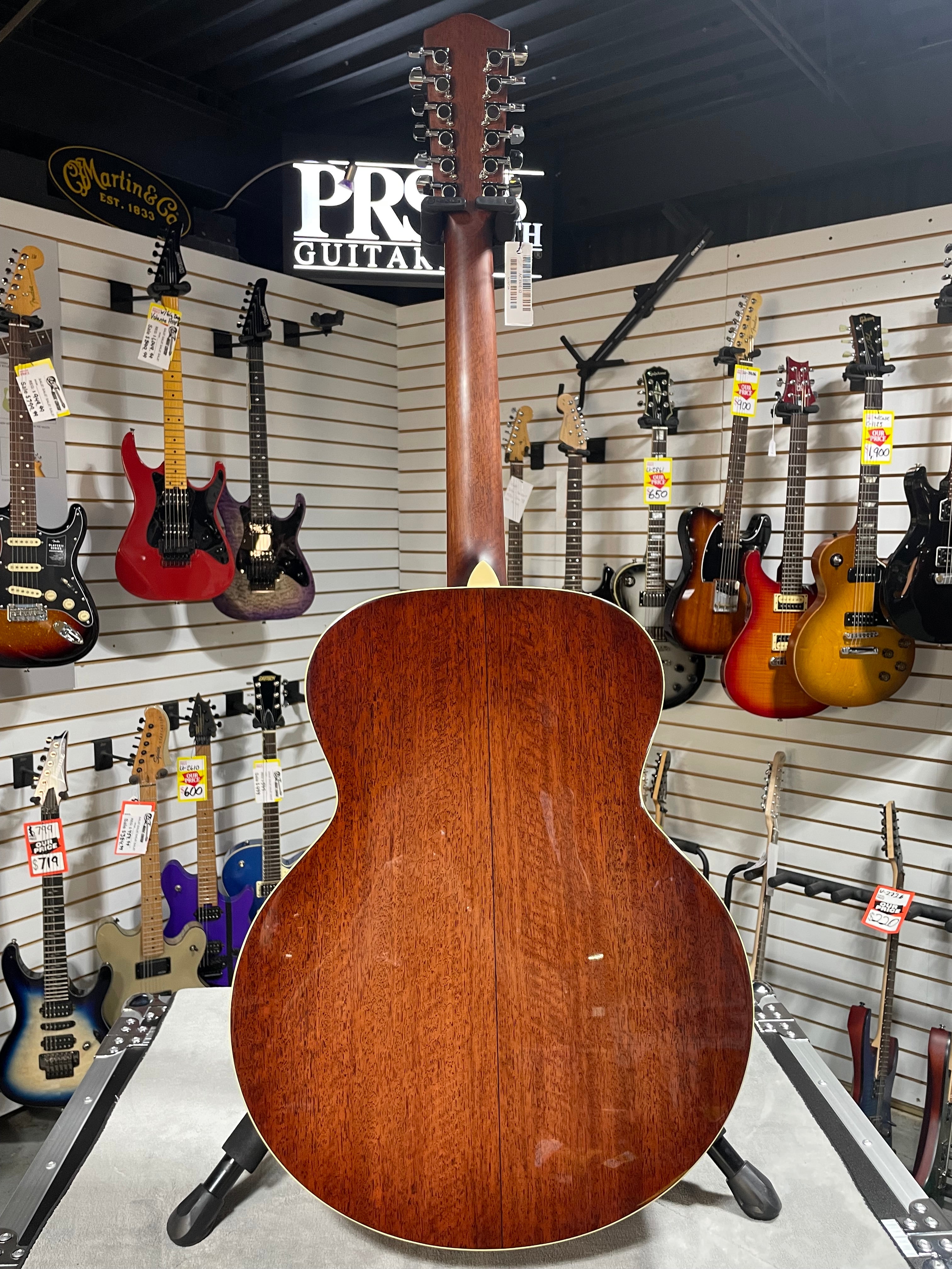 Eastman AC330E-12 String Acoustic Guitar - Natural w/OHSC & PLEK*D #298