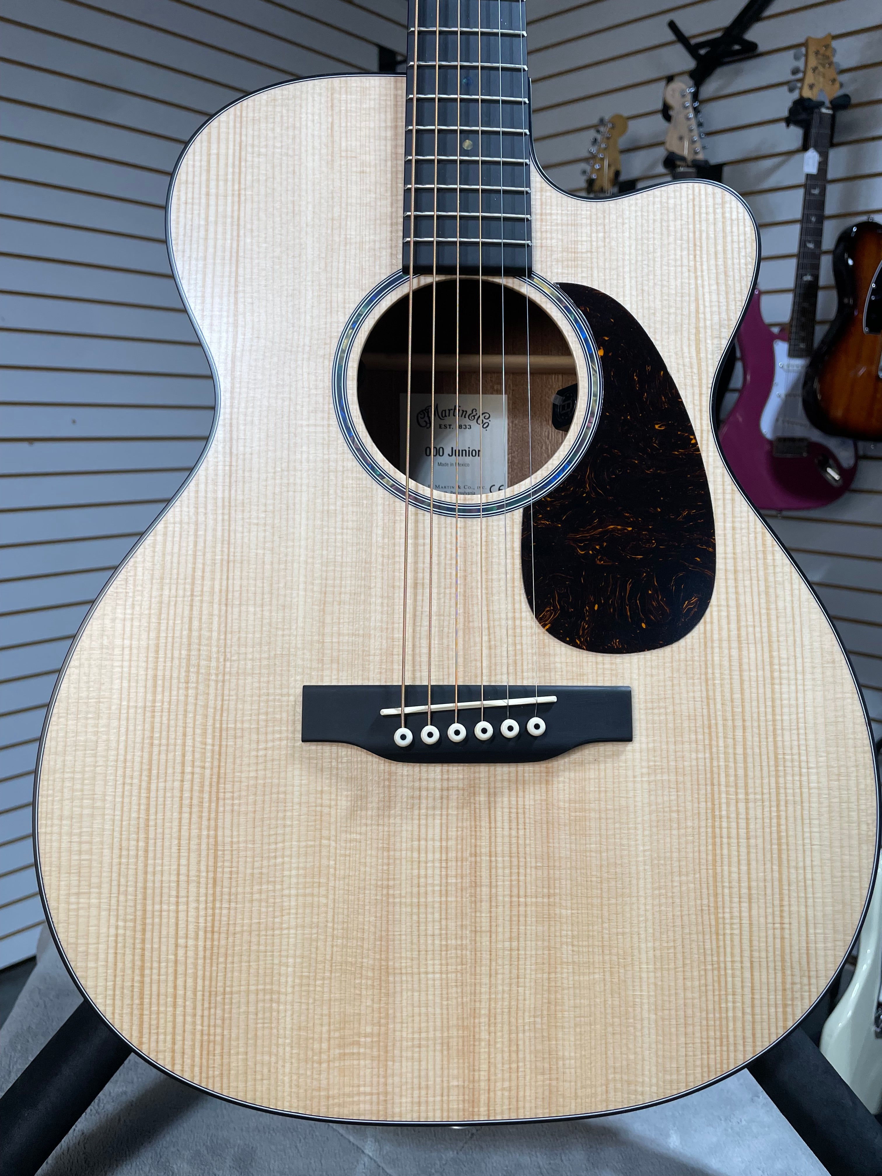 Martin 000C JR-10E Acoustic Guitar - Natural & PLEK*D