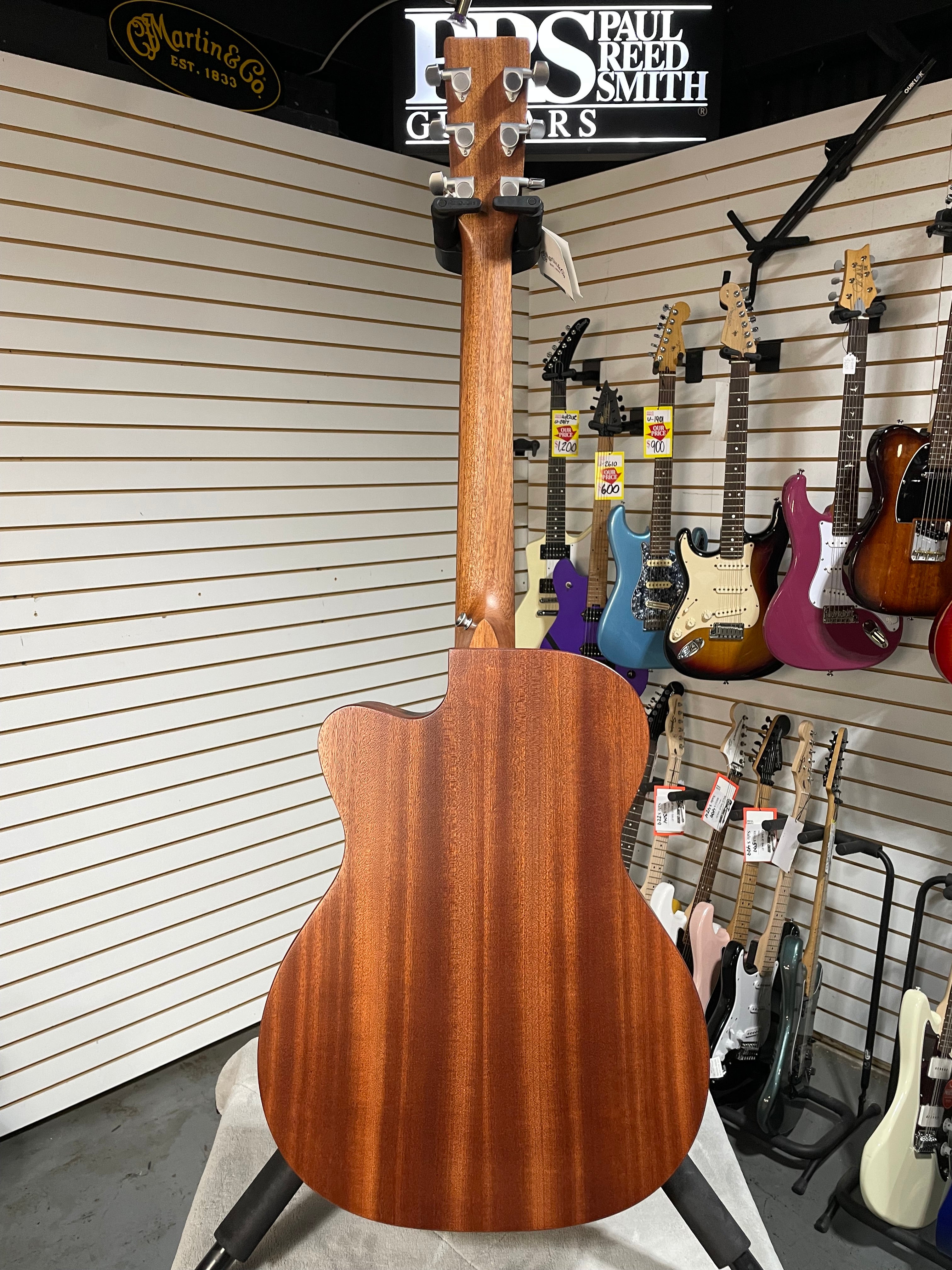 Martin 000C JR-10E Acoustic Guitar - Natural & PLEK*D