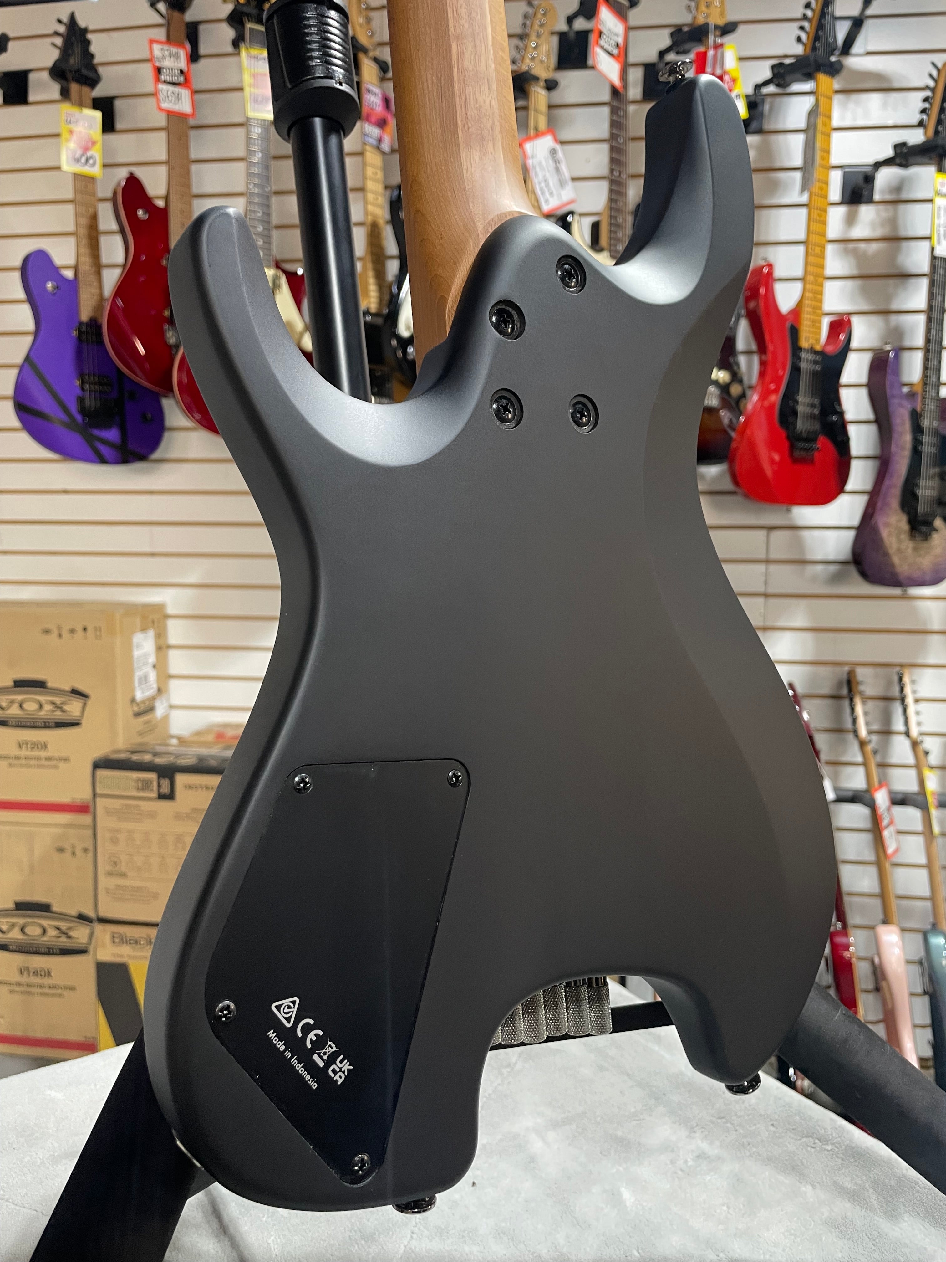 Ibanez QX52 Electric Guitar - Black Flat w/ Gig Bag & PLEK*D #453