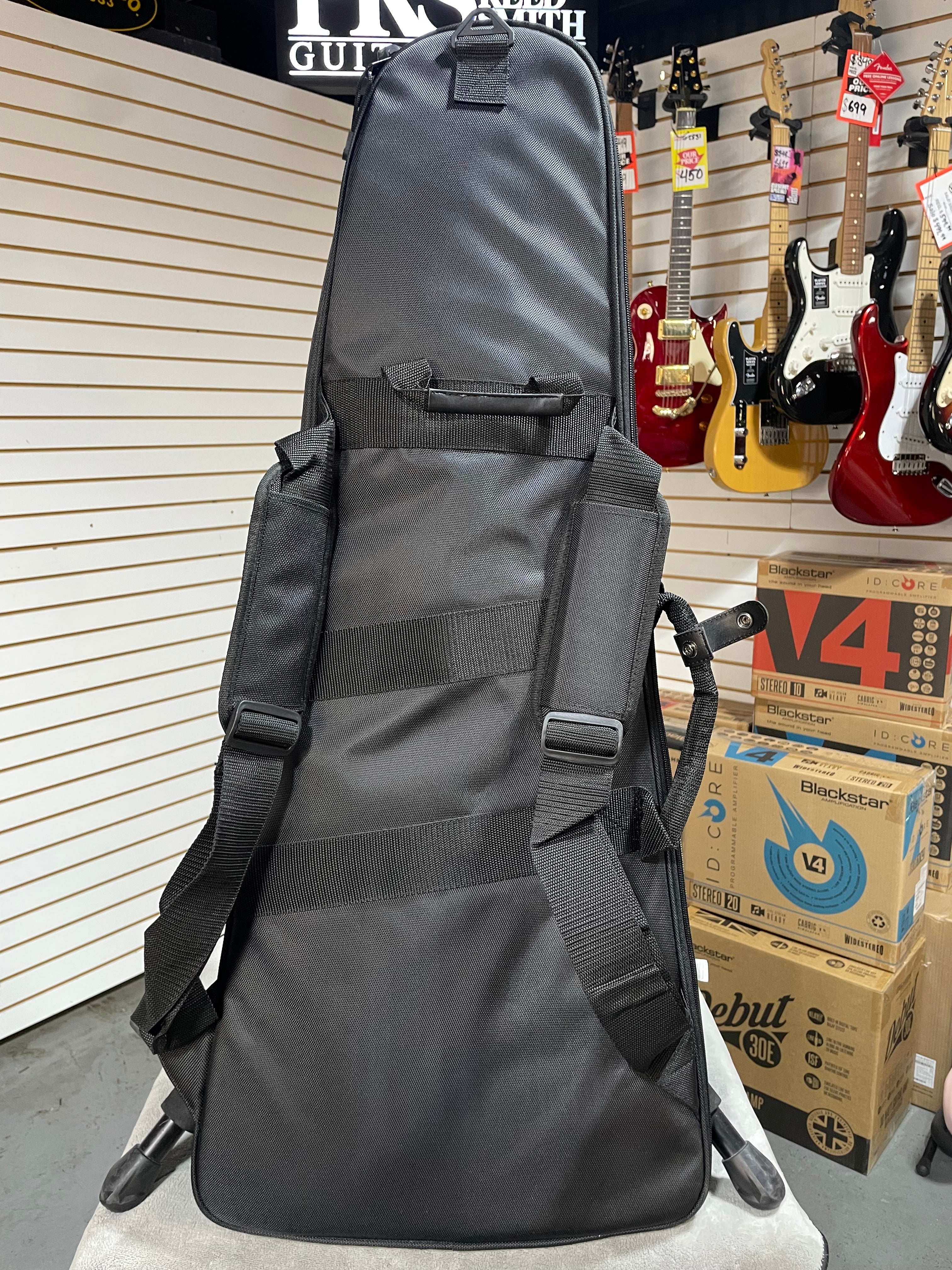 Ibanez QX52 Electric Guitar - Black Flat w/ Gig Bag & PLEK*D #453