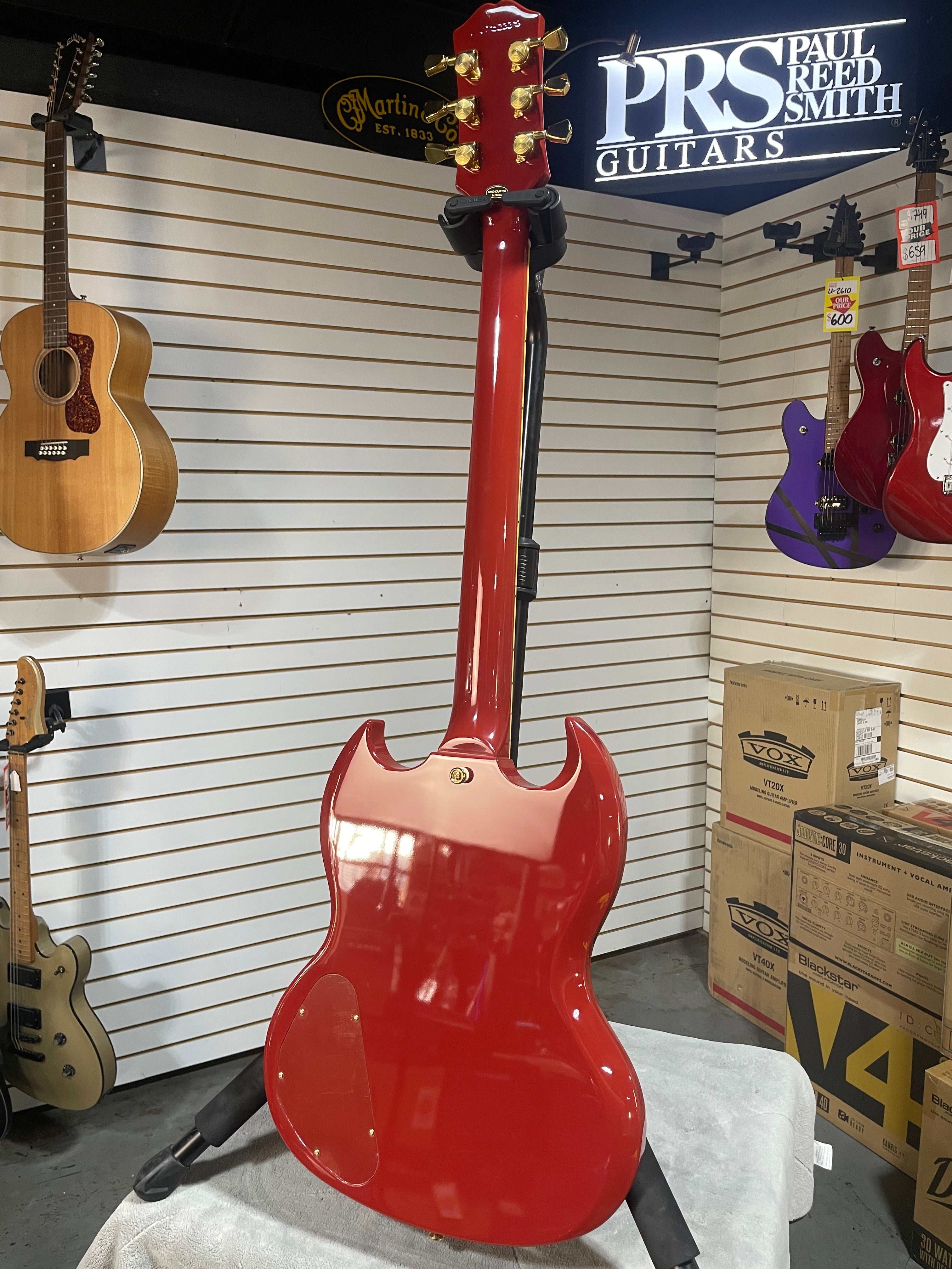 Epiphone Fatoumata Diawara SG Standard - Ember Red w/ OHSC & PLEK*D #319