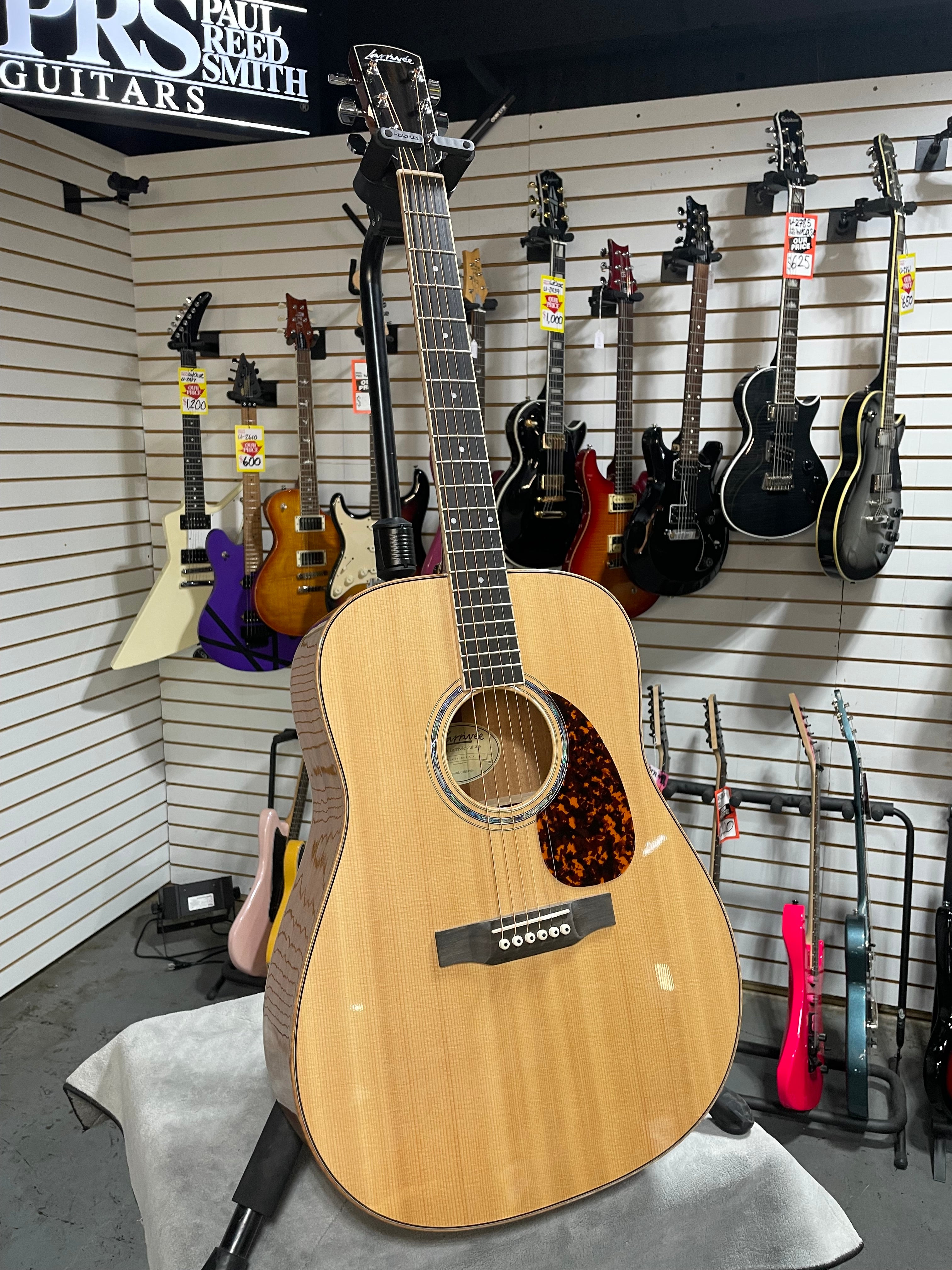 Larivee D-05 Acoustic Guitar - Natural w/OHSC & PLEK*D #588