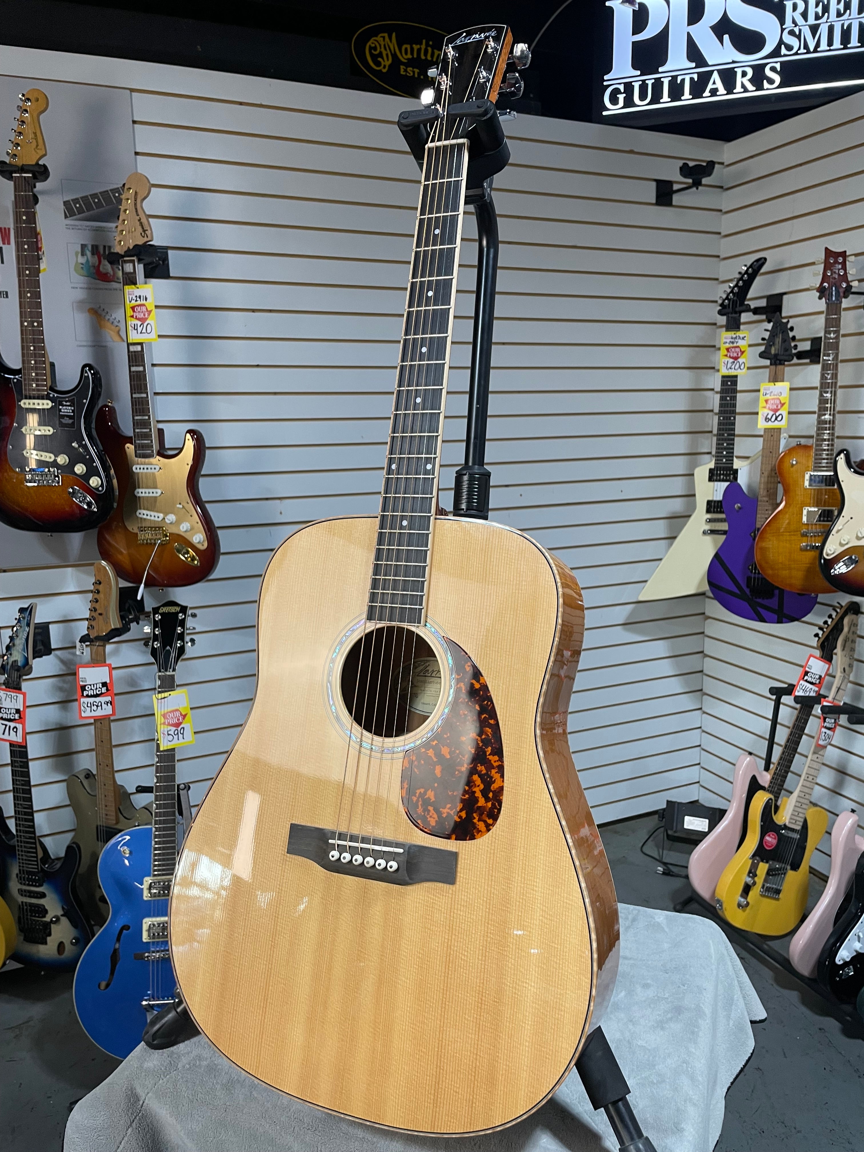 Larivee D-05 Acoustic Guitar - Natural w/OHSC & PLEK*D #588