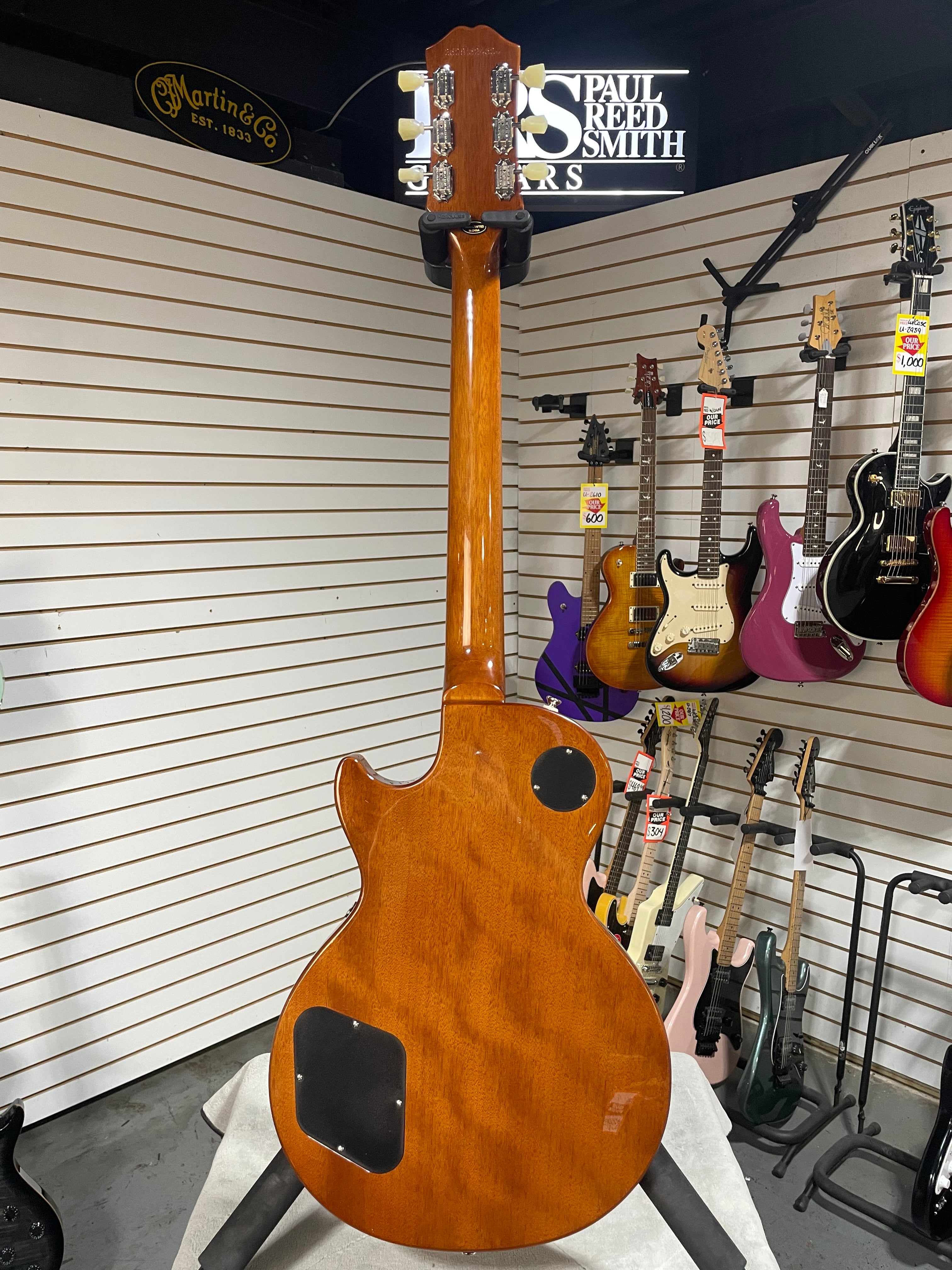 Epiphone Les Paul Standard 50s Electric Guitar - Gold w/Gig Bag & PLEK*D #504