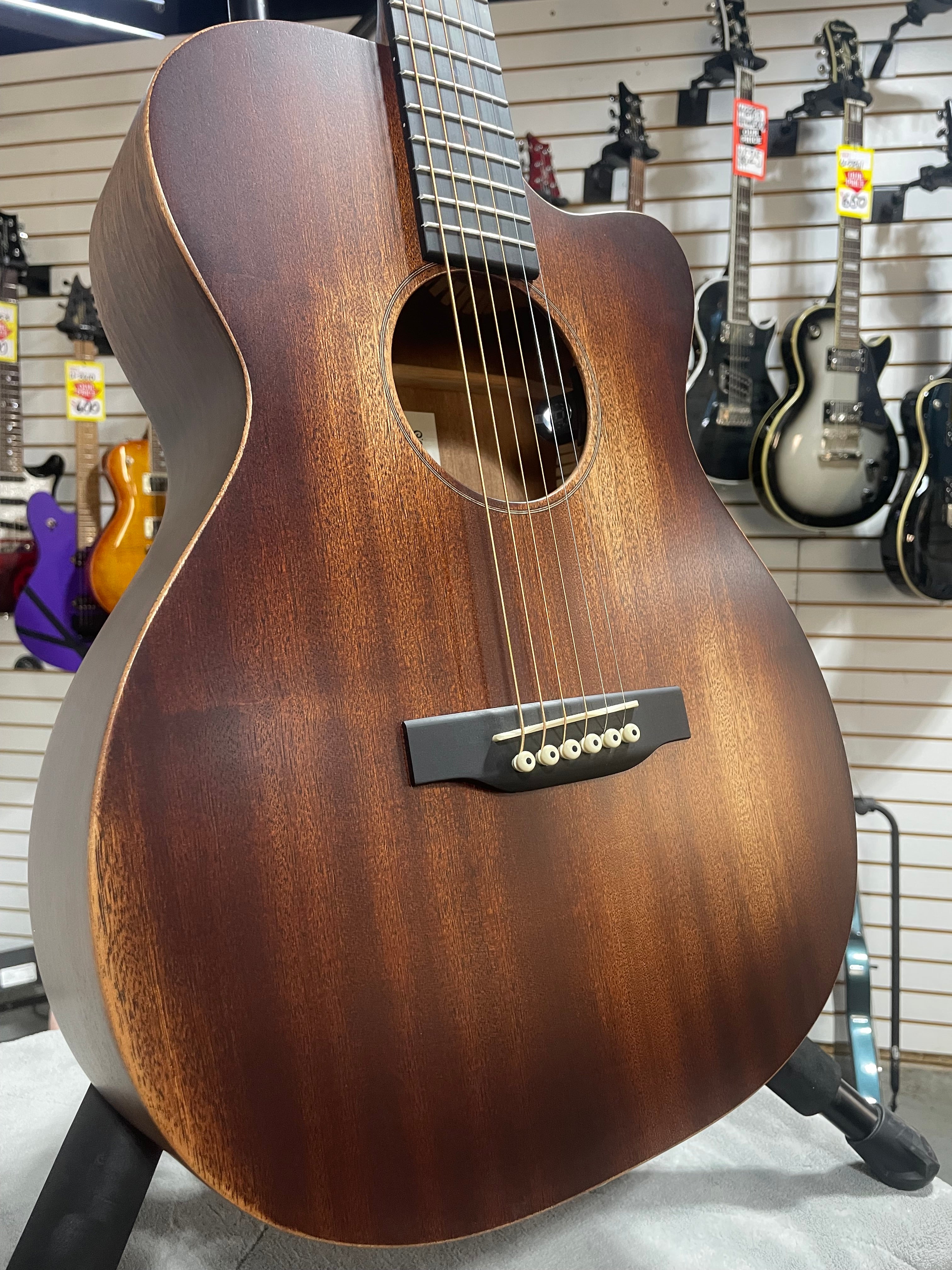 Martin 000C Jr-E StreetMaster Acoustic-electric Guitar - Dark Mahogany & PLEK*D