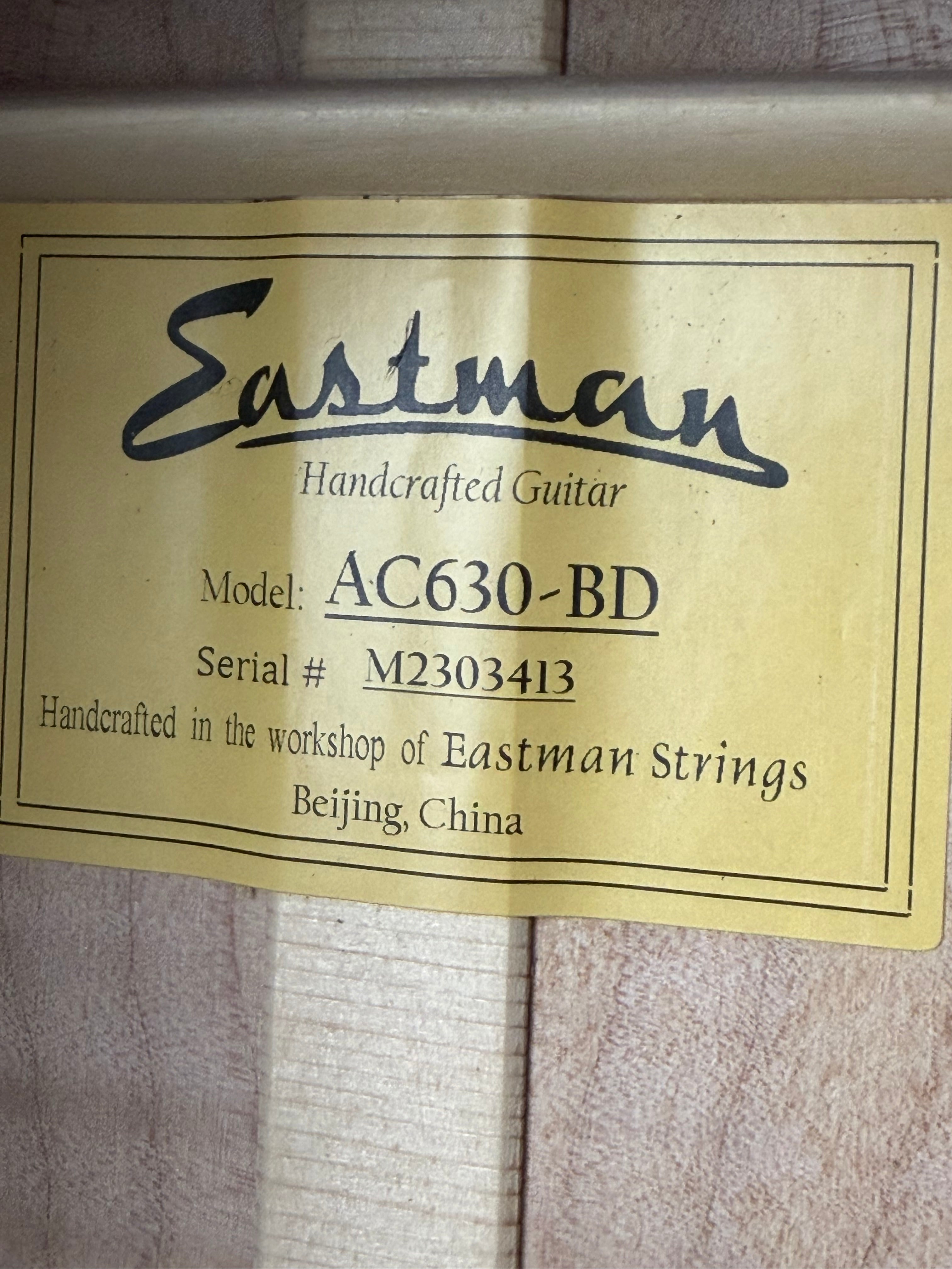 Eastman AC630 Jumbo Blonde