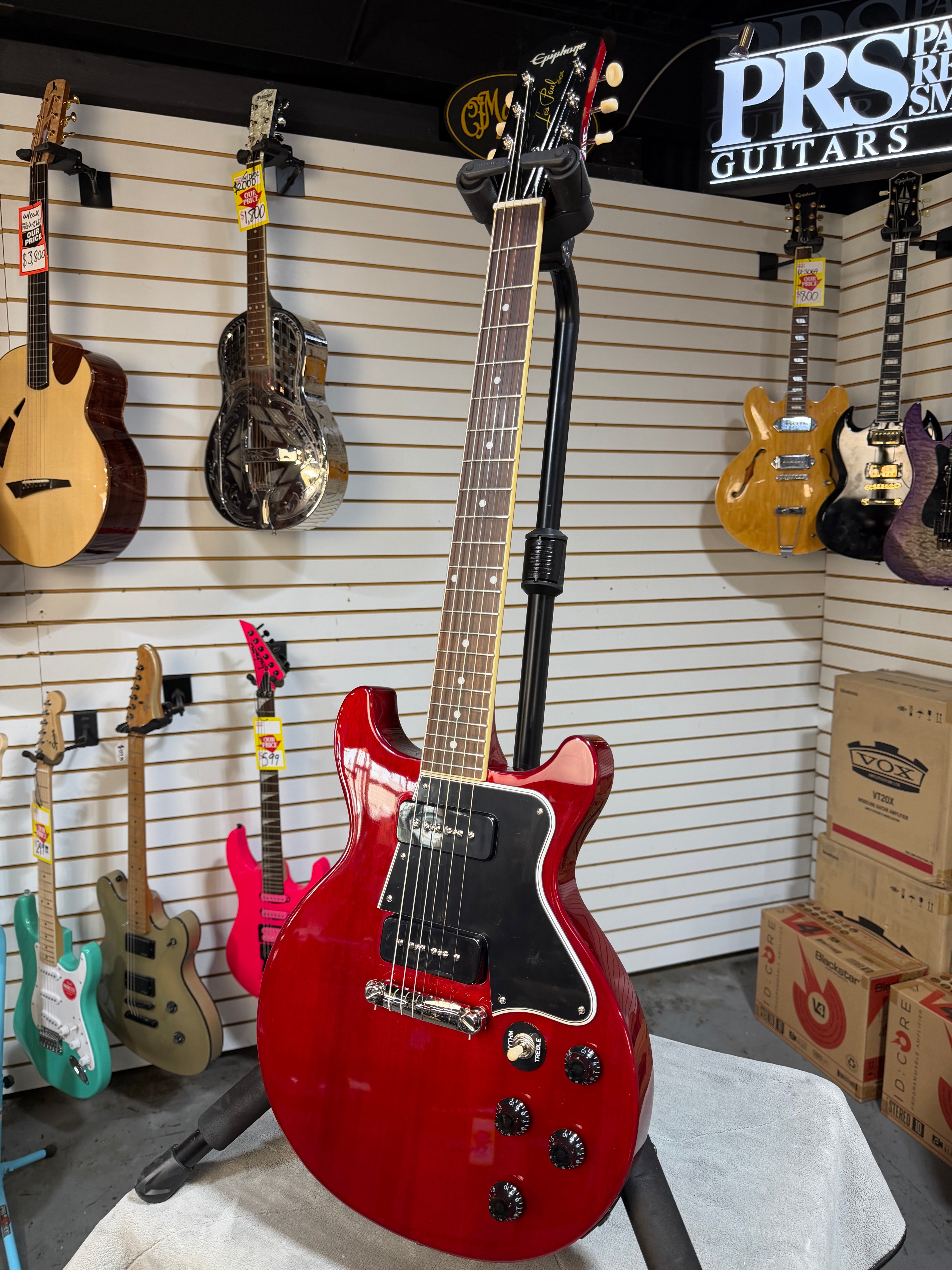 Epiphone Les Paul Special Double Cut Cherry Red