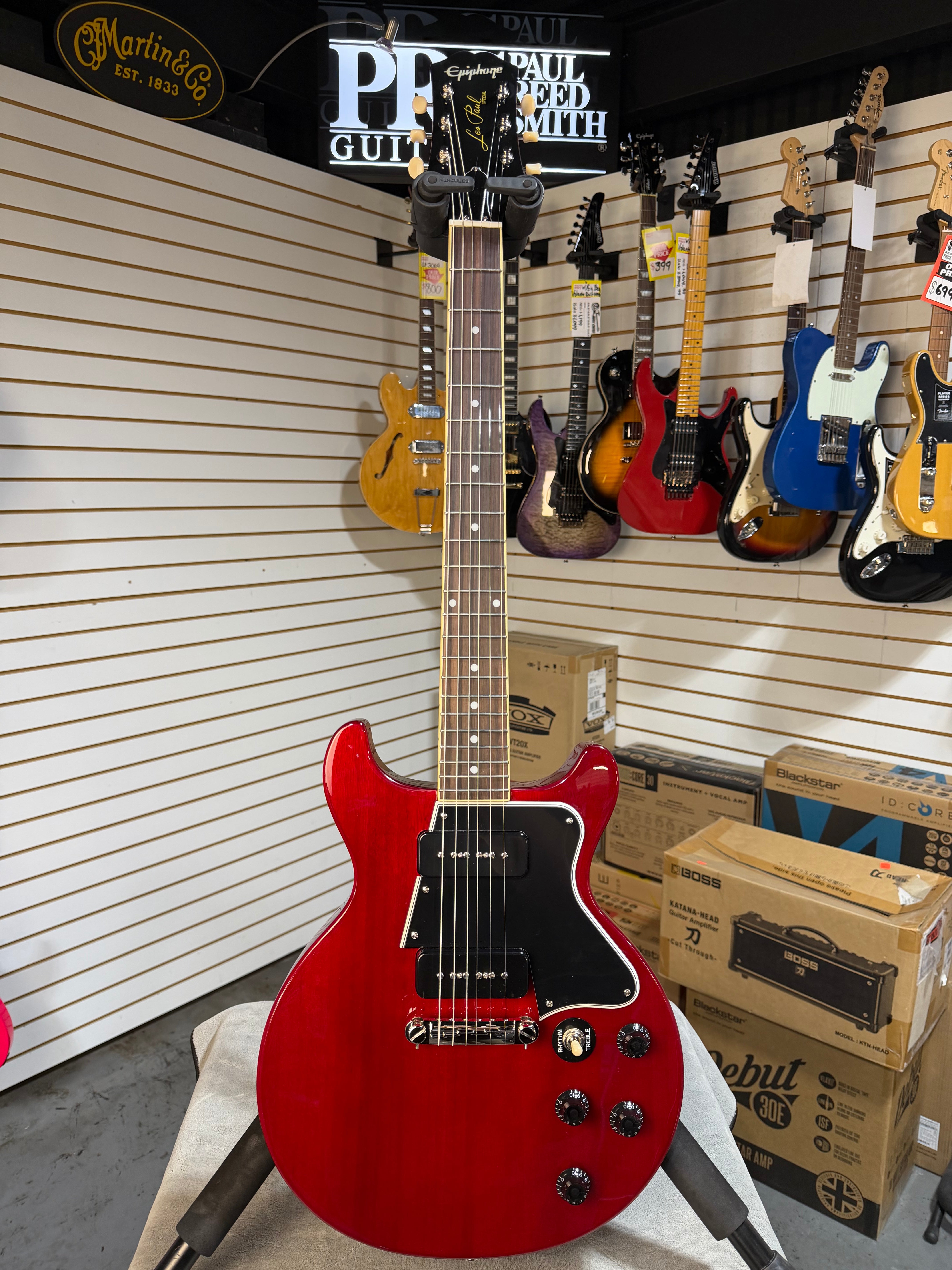 Epiphone Les Paul Special Double Cut Cherry Red
