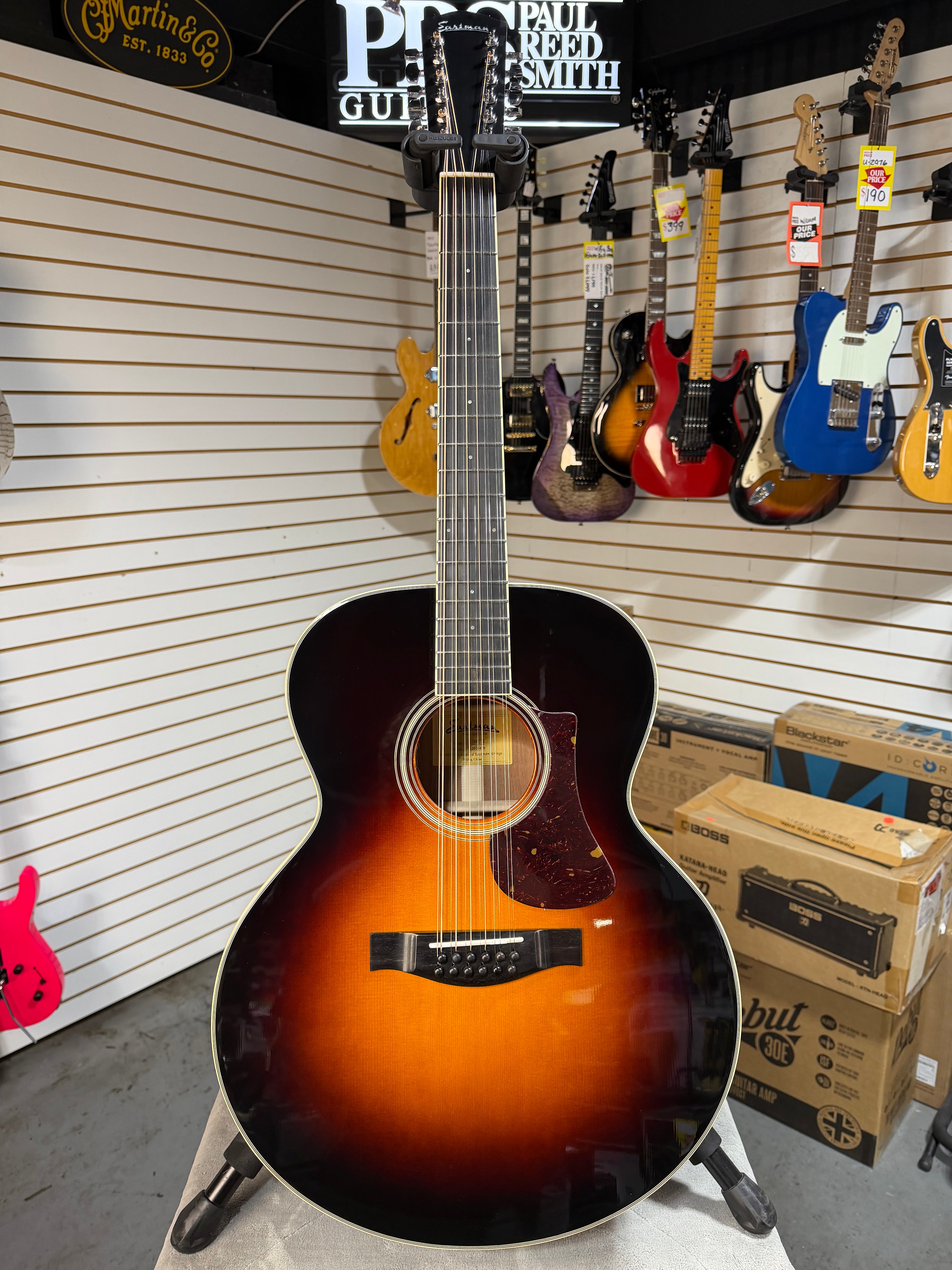 Eastman AC330E-12 Sunburst