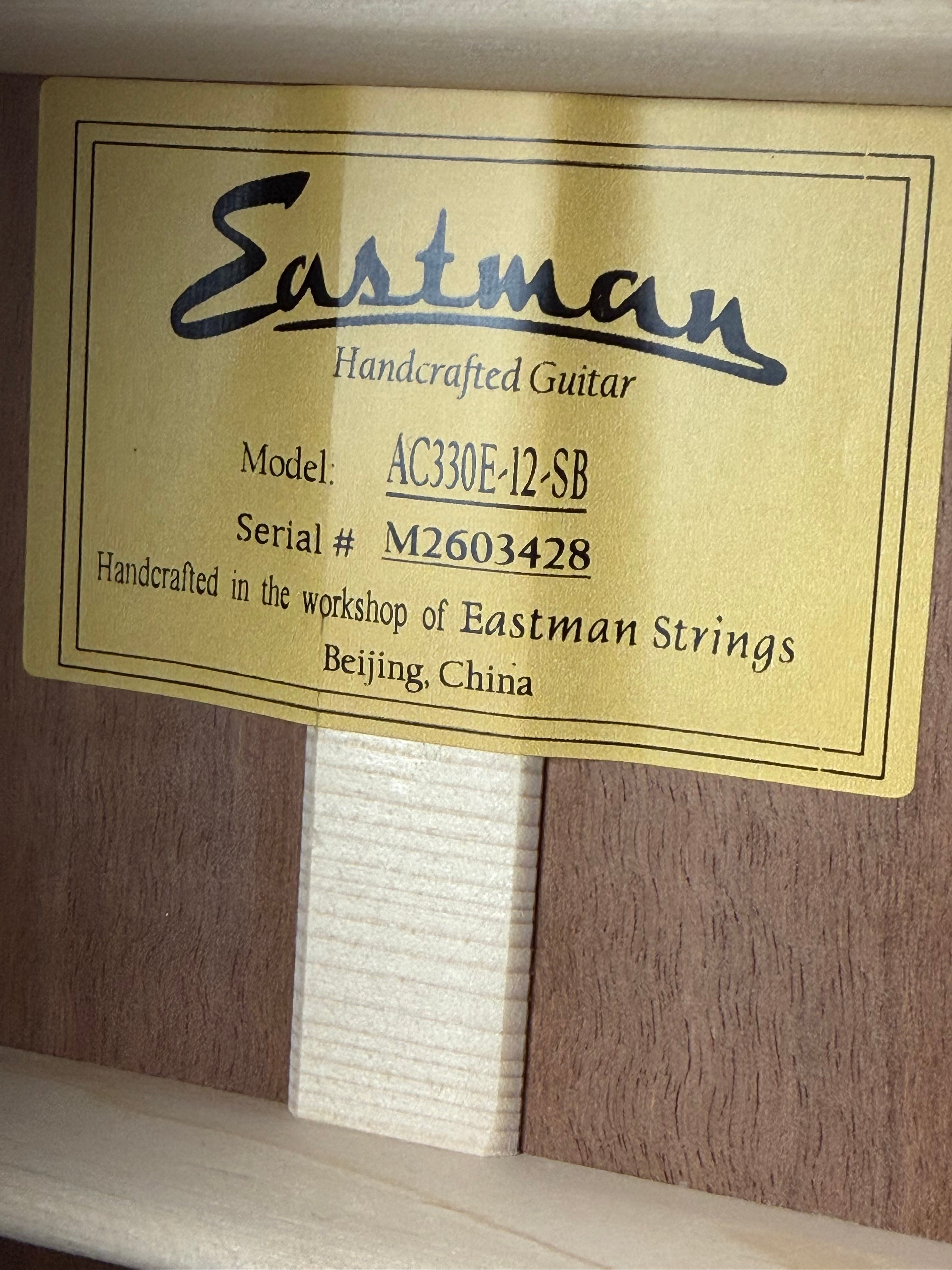 Eastman AC330E-12 Sunburst