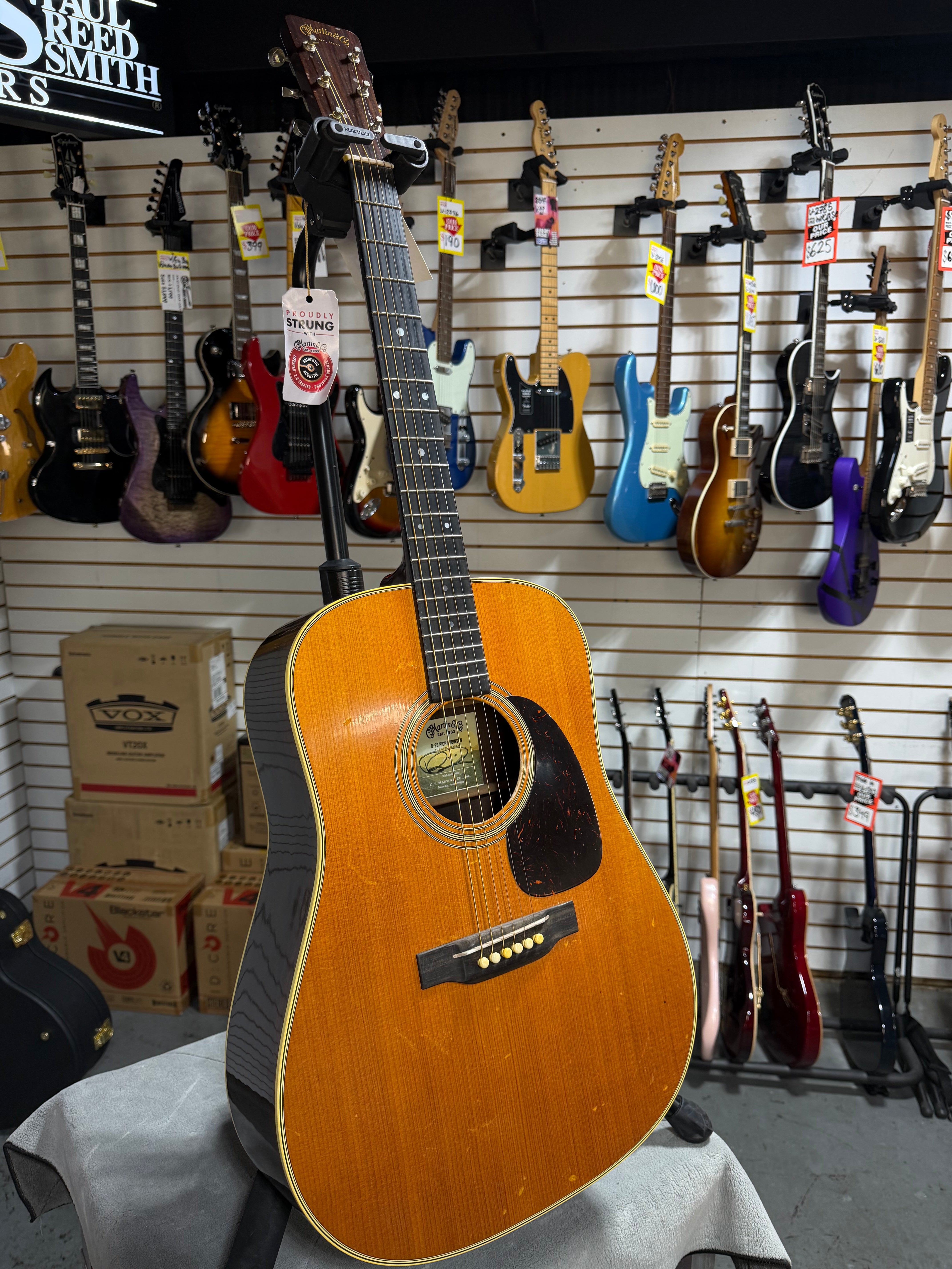 Martin Rich Robinson Signature D-28 Natural