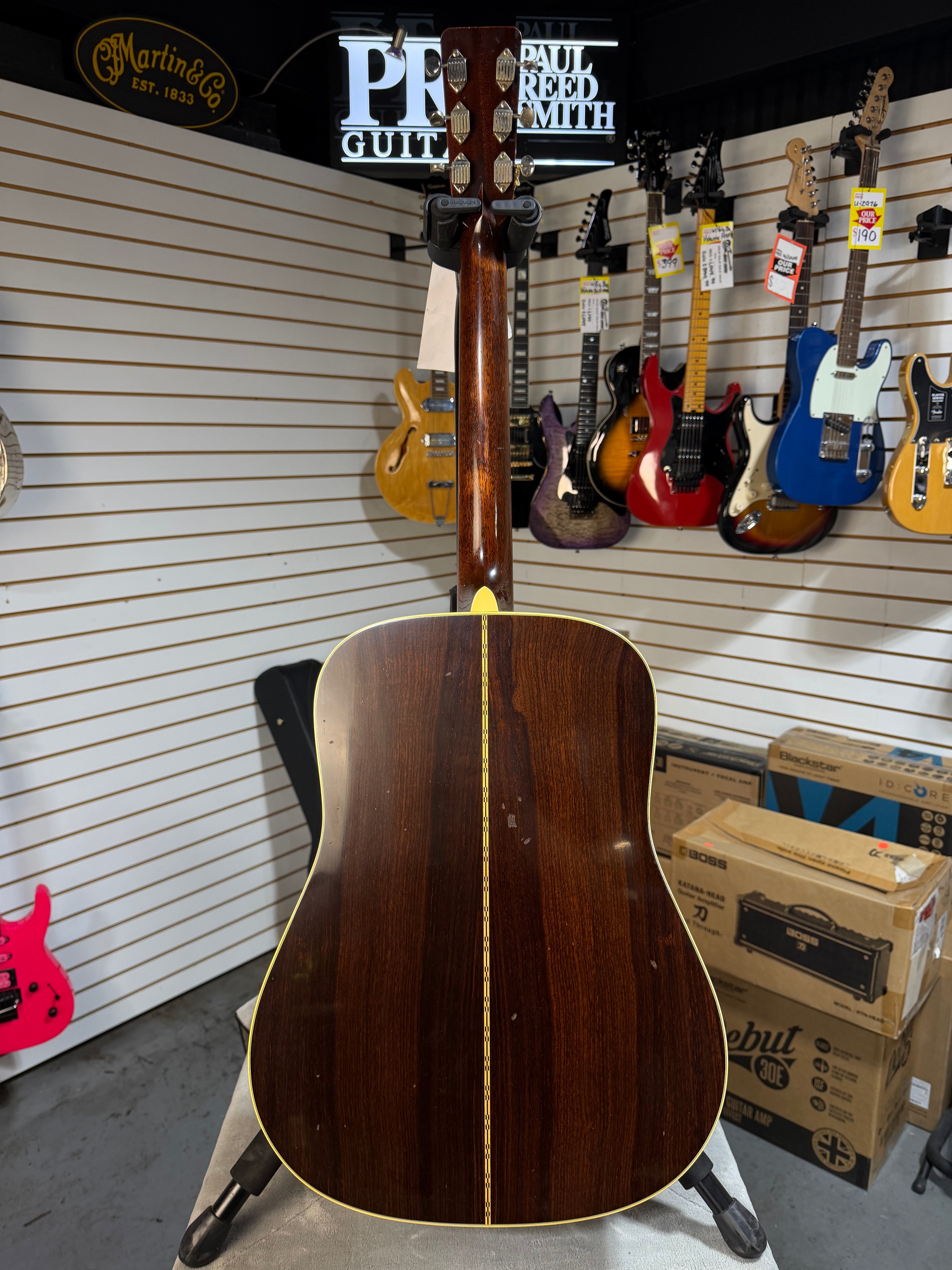 Martin Rich Robinson Signature D-28 Natural