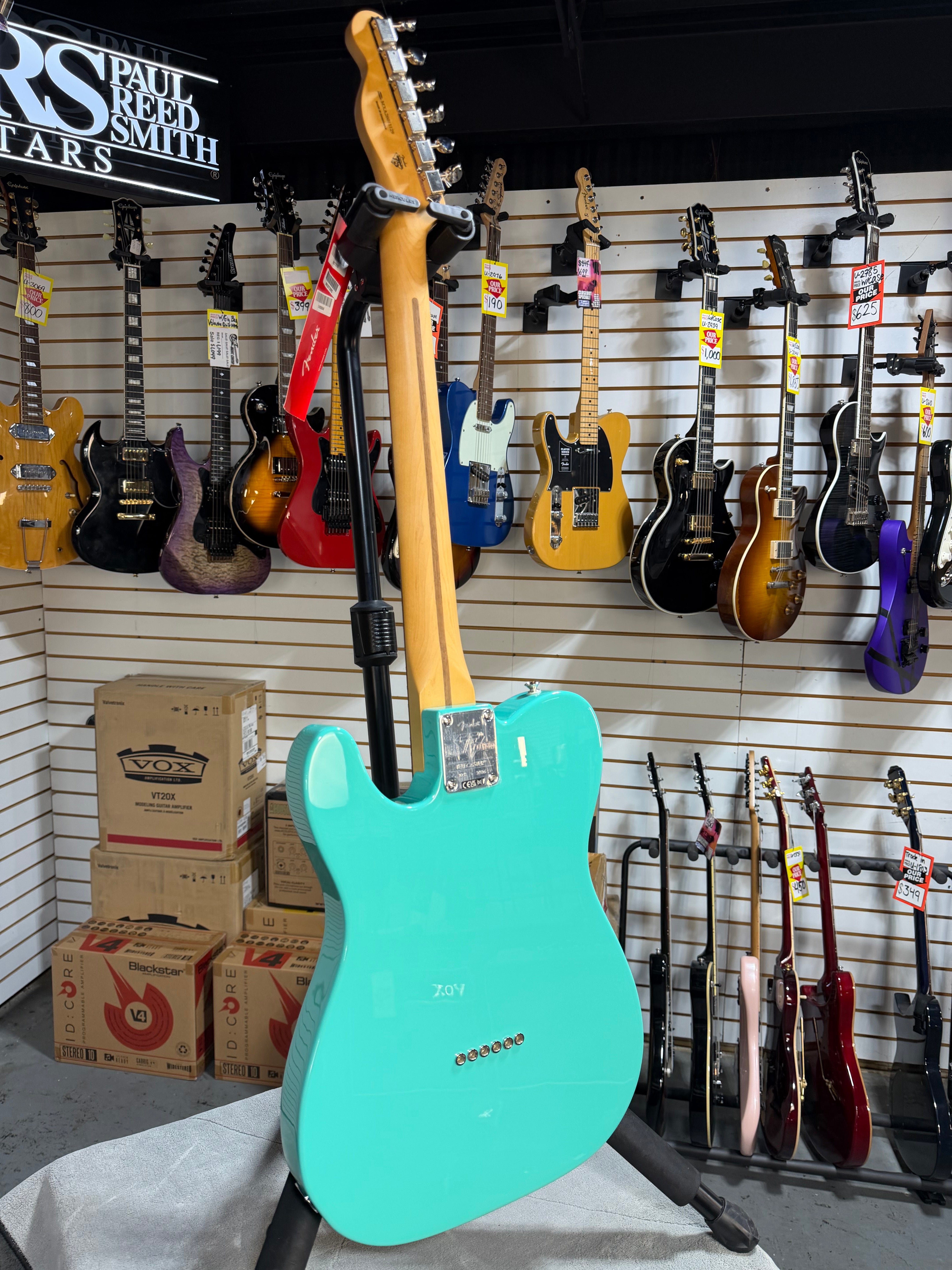 Fender 75th Anniversary Player II Telecaster Seafoam Green