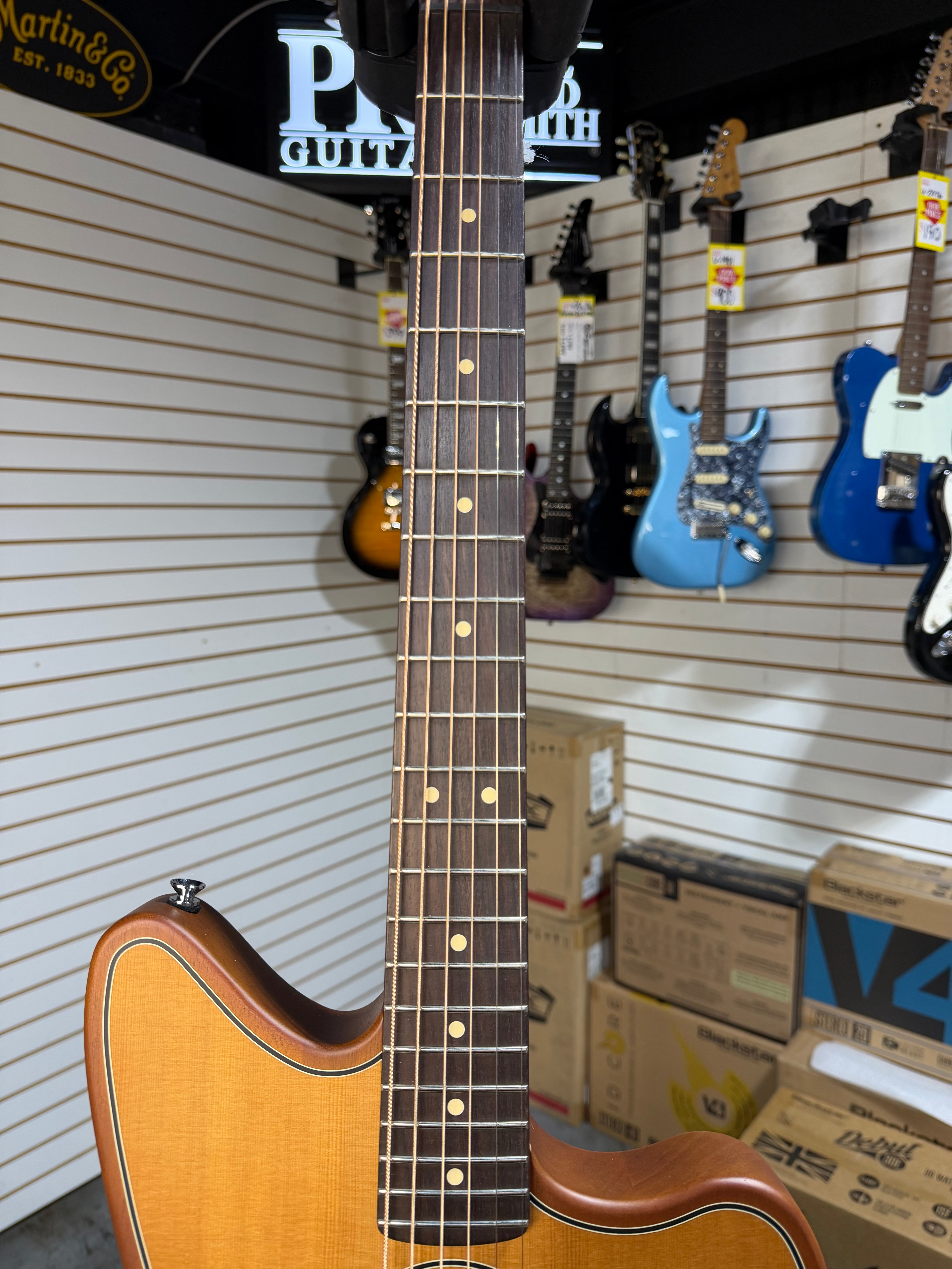 Fender Acoustasonic Standard Jazzmaster Aged Natural