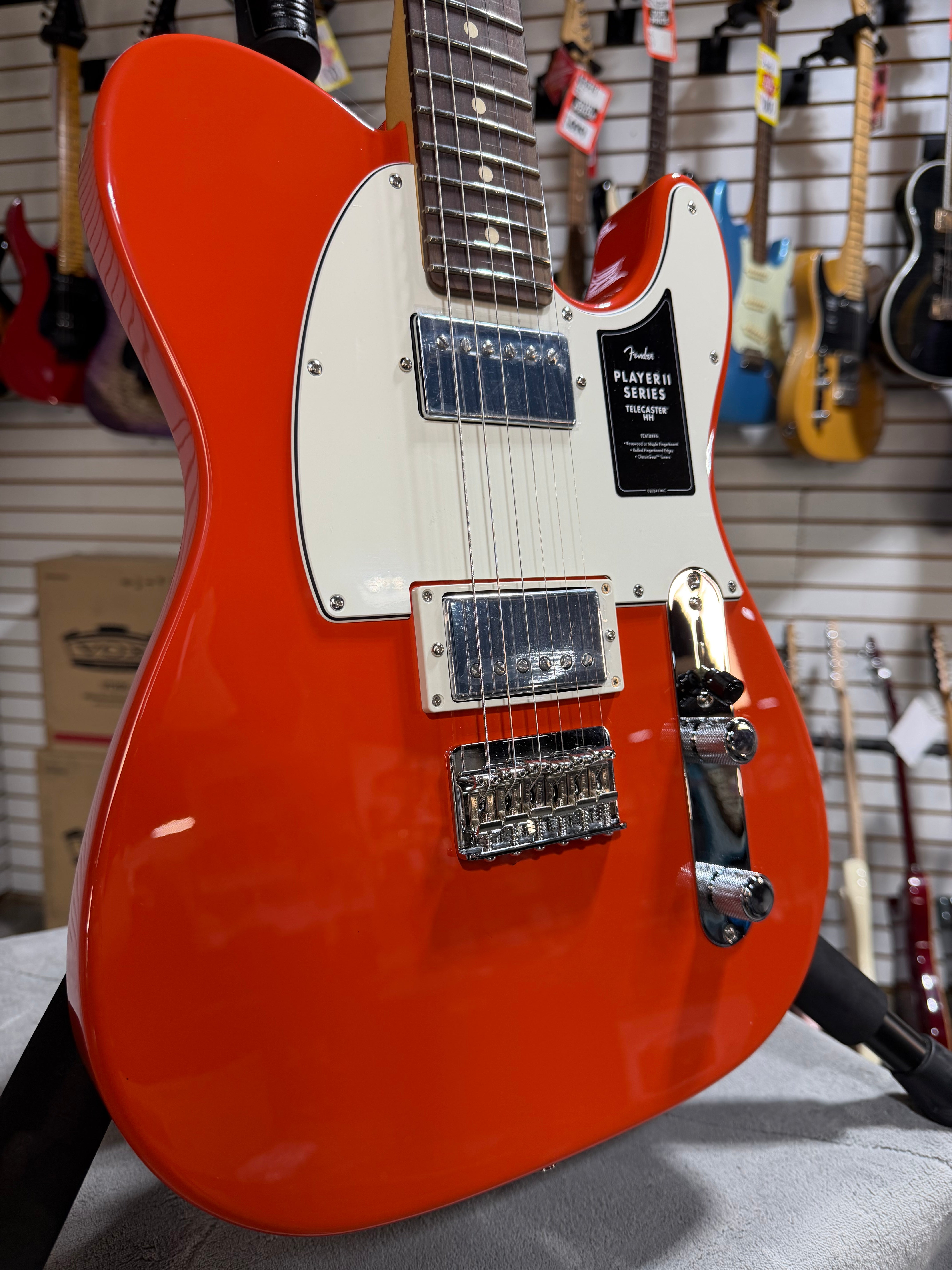 Fender Player II Telecaster HH Coral Red | C&M Music Center