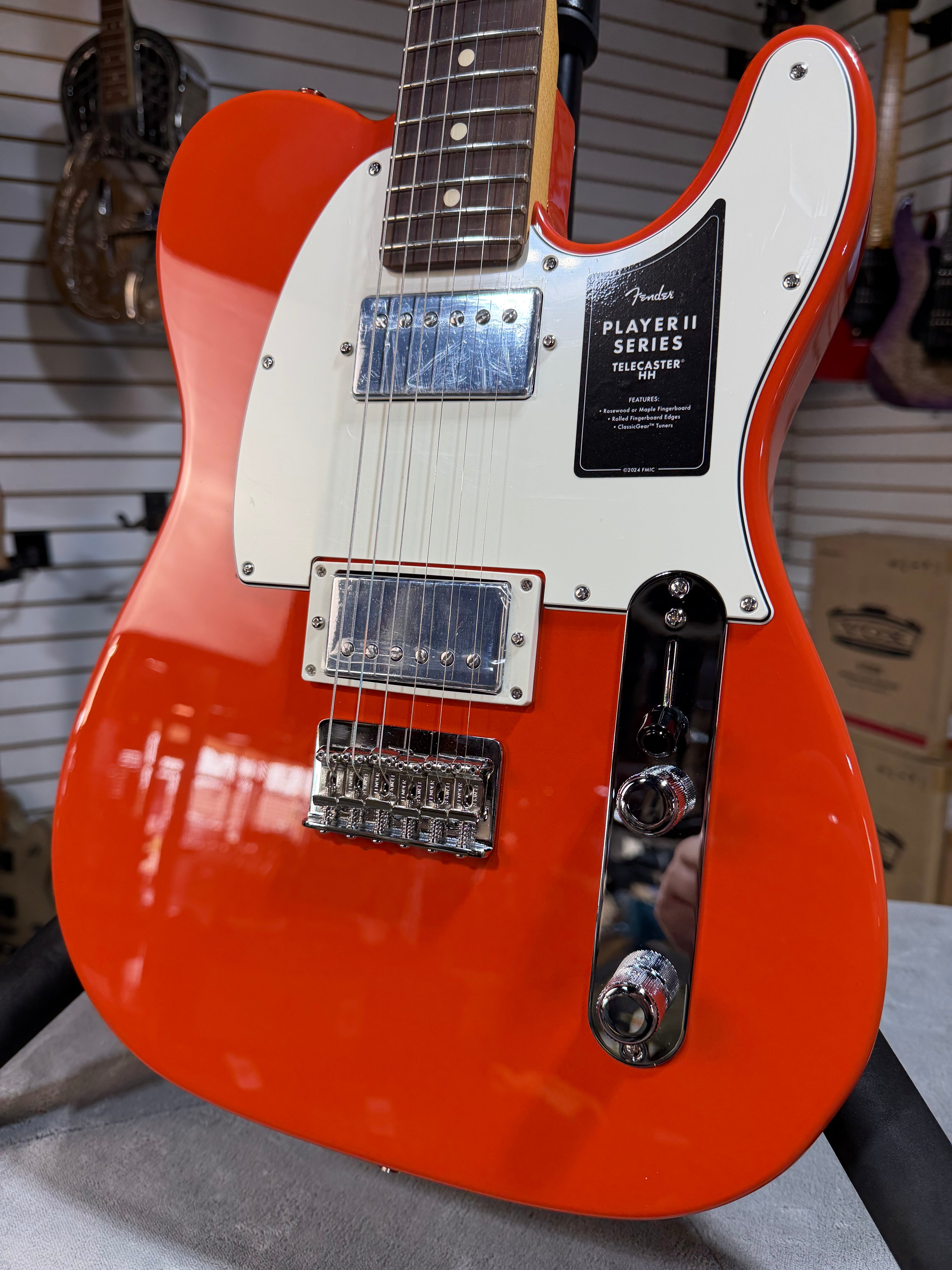 Fender Player II Telecaster HH Coral Red