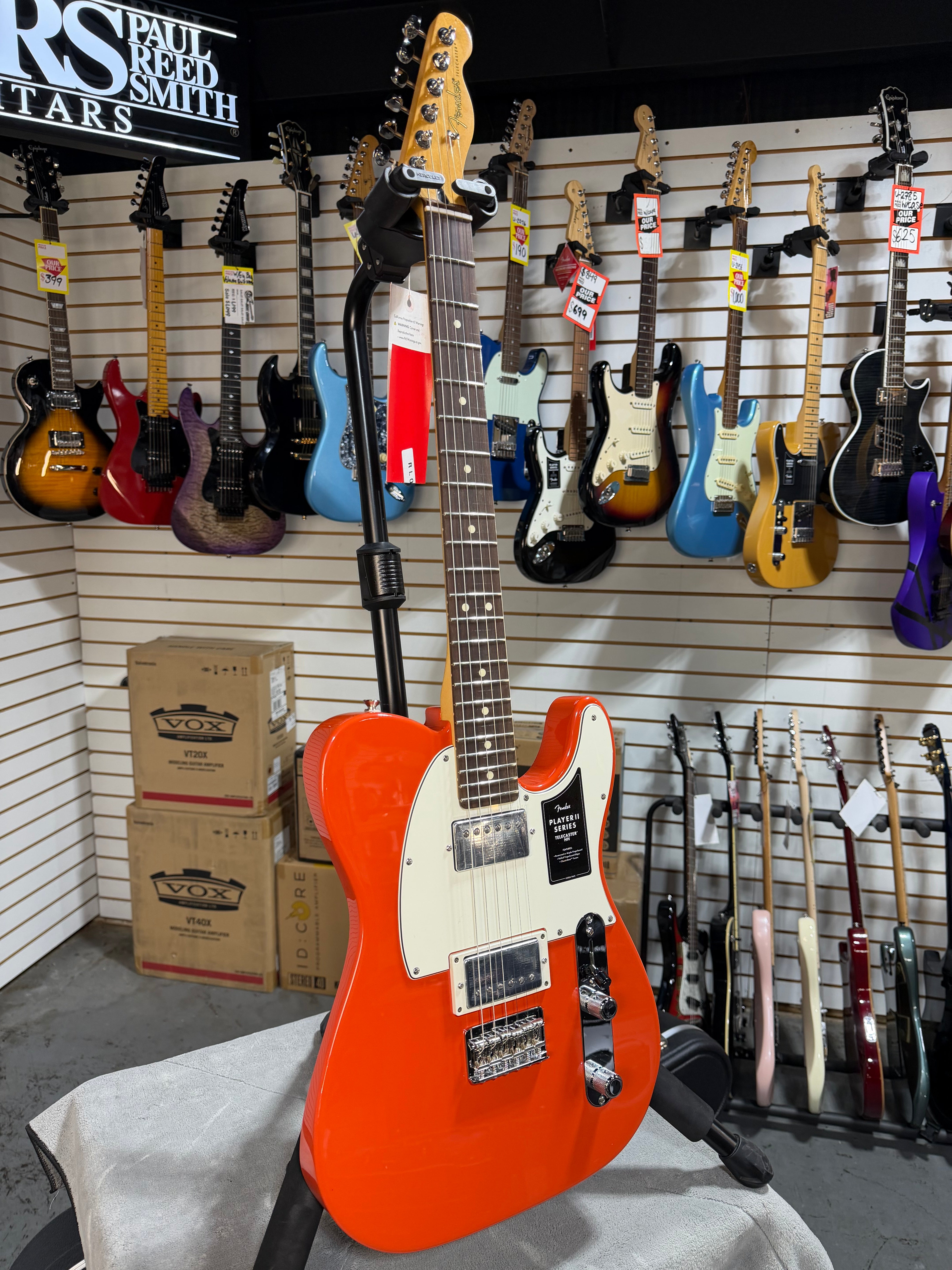 Fender Player II Telecaster HH Coral Red