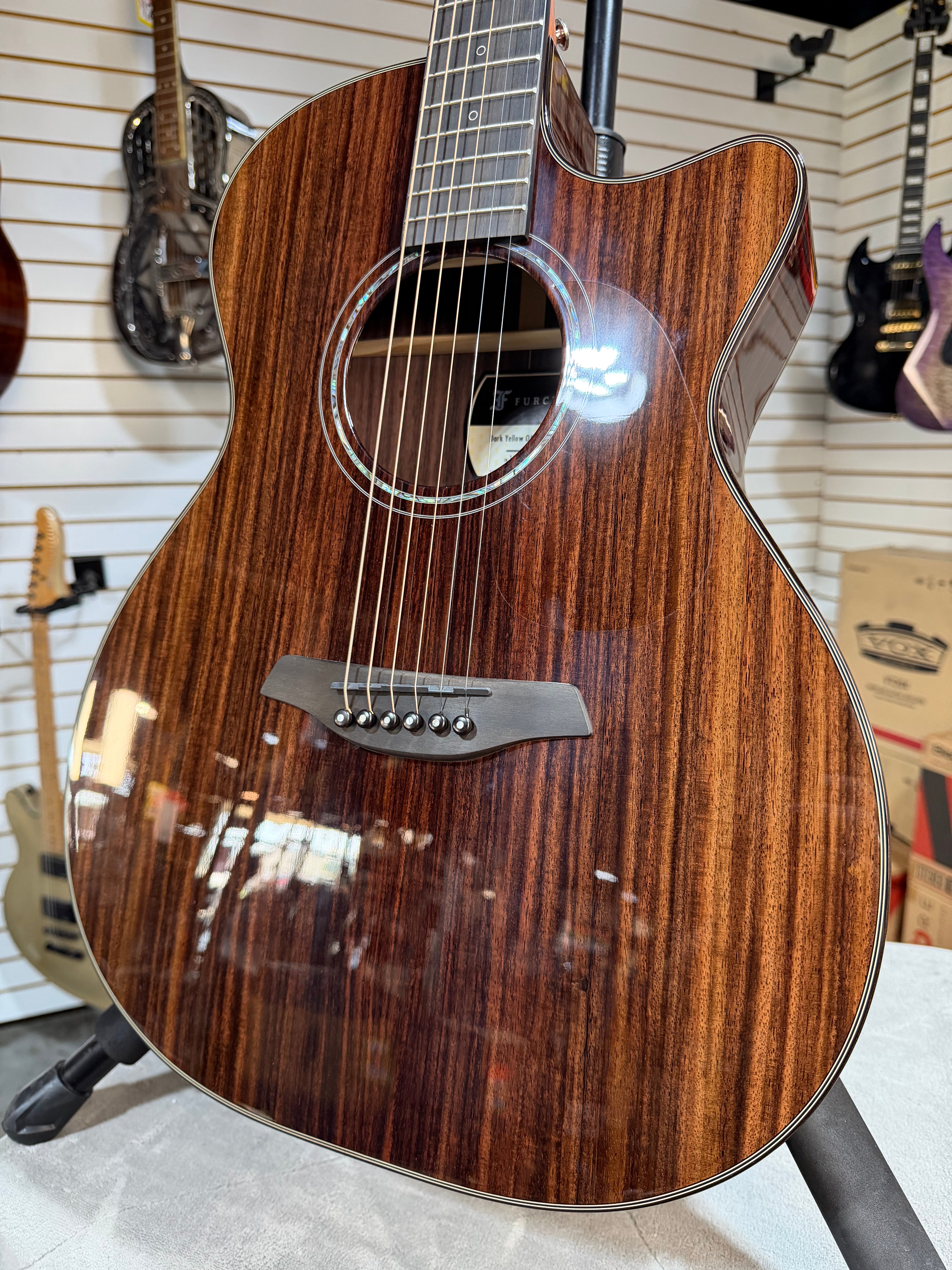 Furch Dark Yellow OMc-RR Rosewood