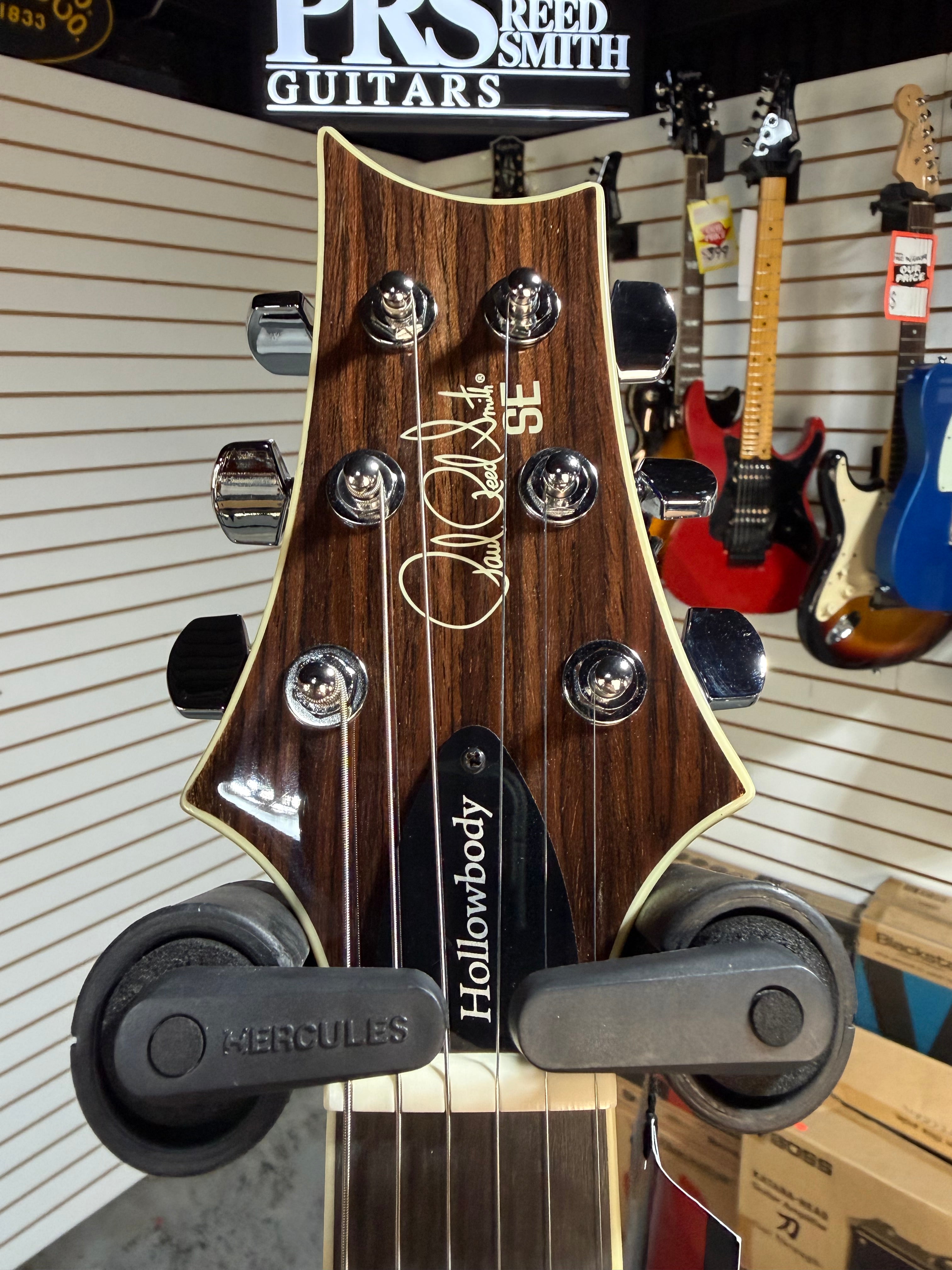 PRS SE Hollowbody II Faded Blue Burst