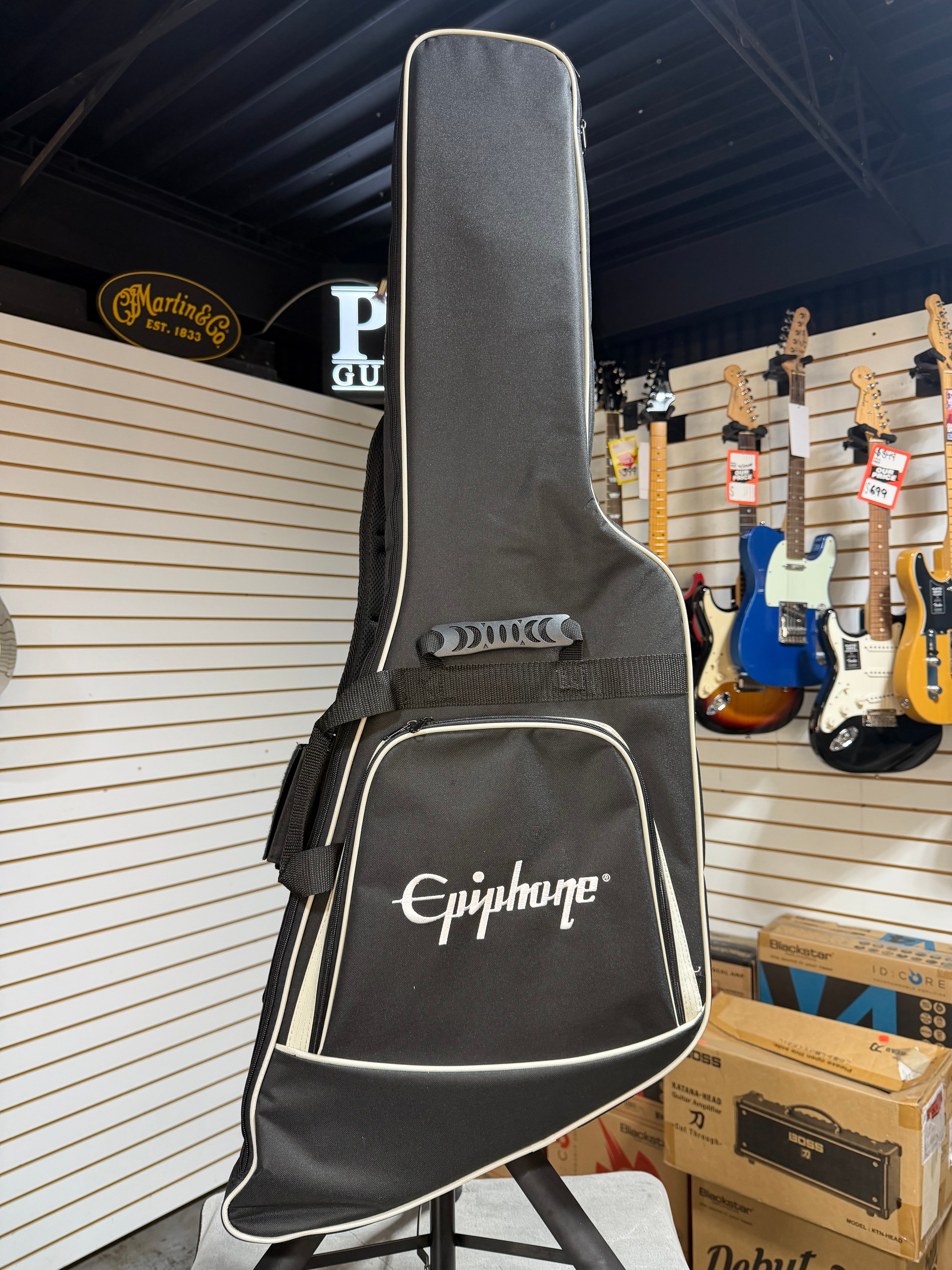 Epiphone Futura Firebird Custom Firestorm Shift
