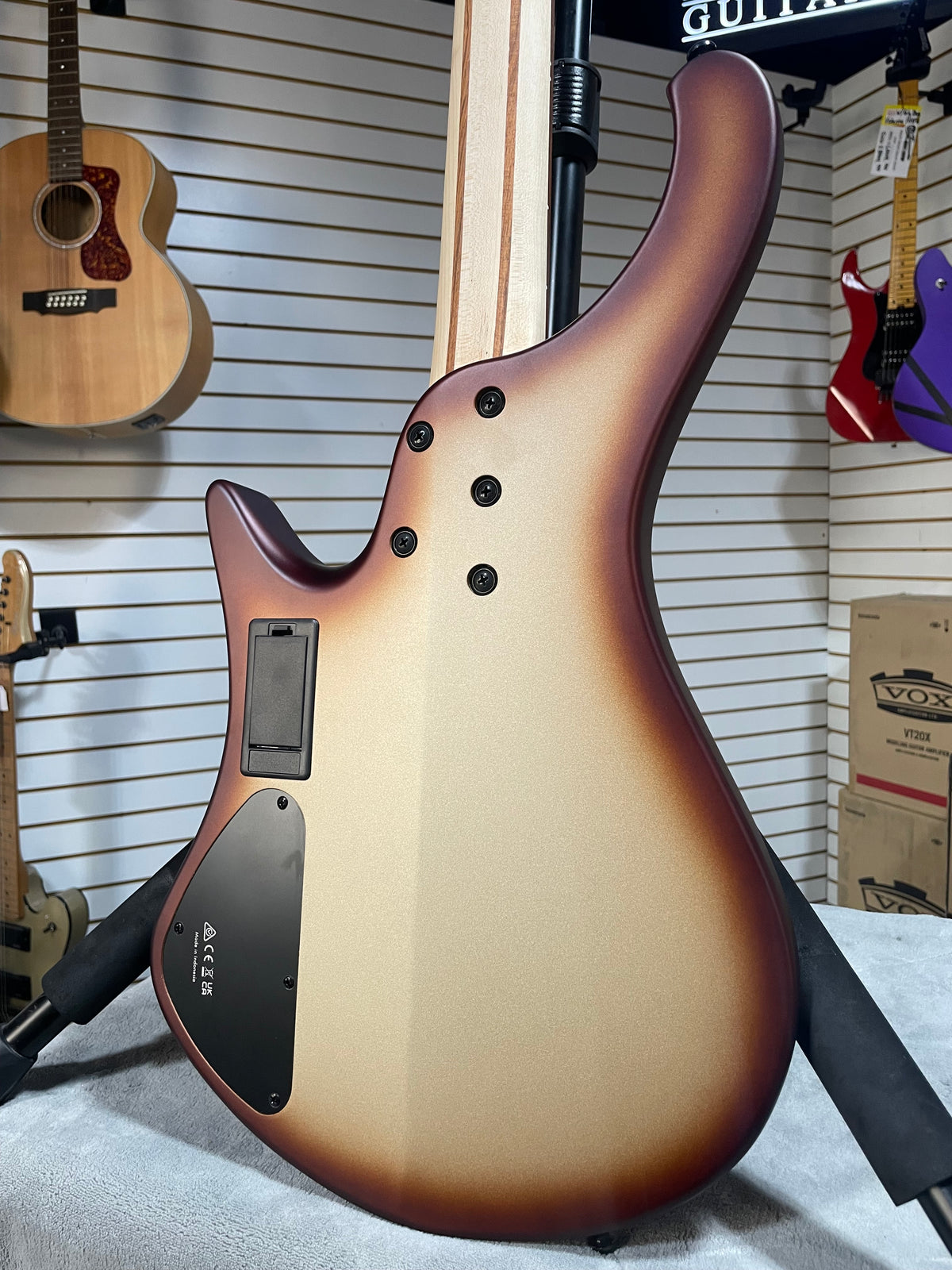 Ibanez EHB600 Charred Champagne Burst Matte