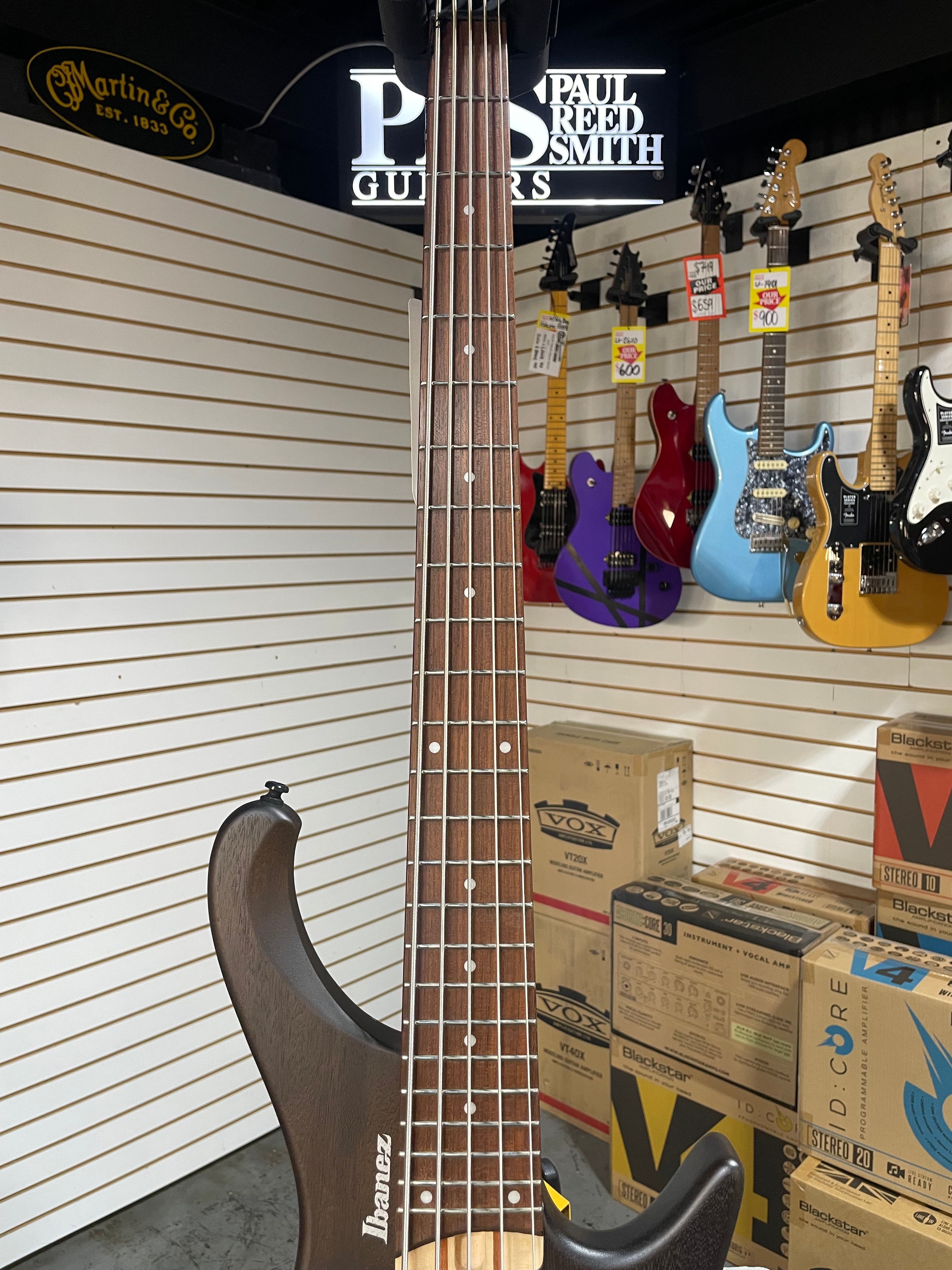 Ibanez EHB605 Walnut Flat