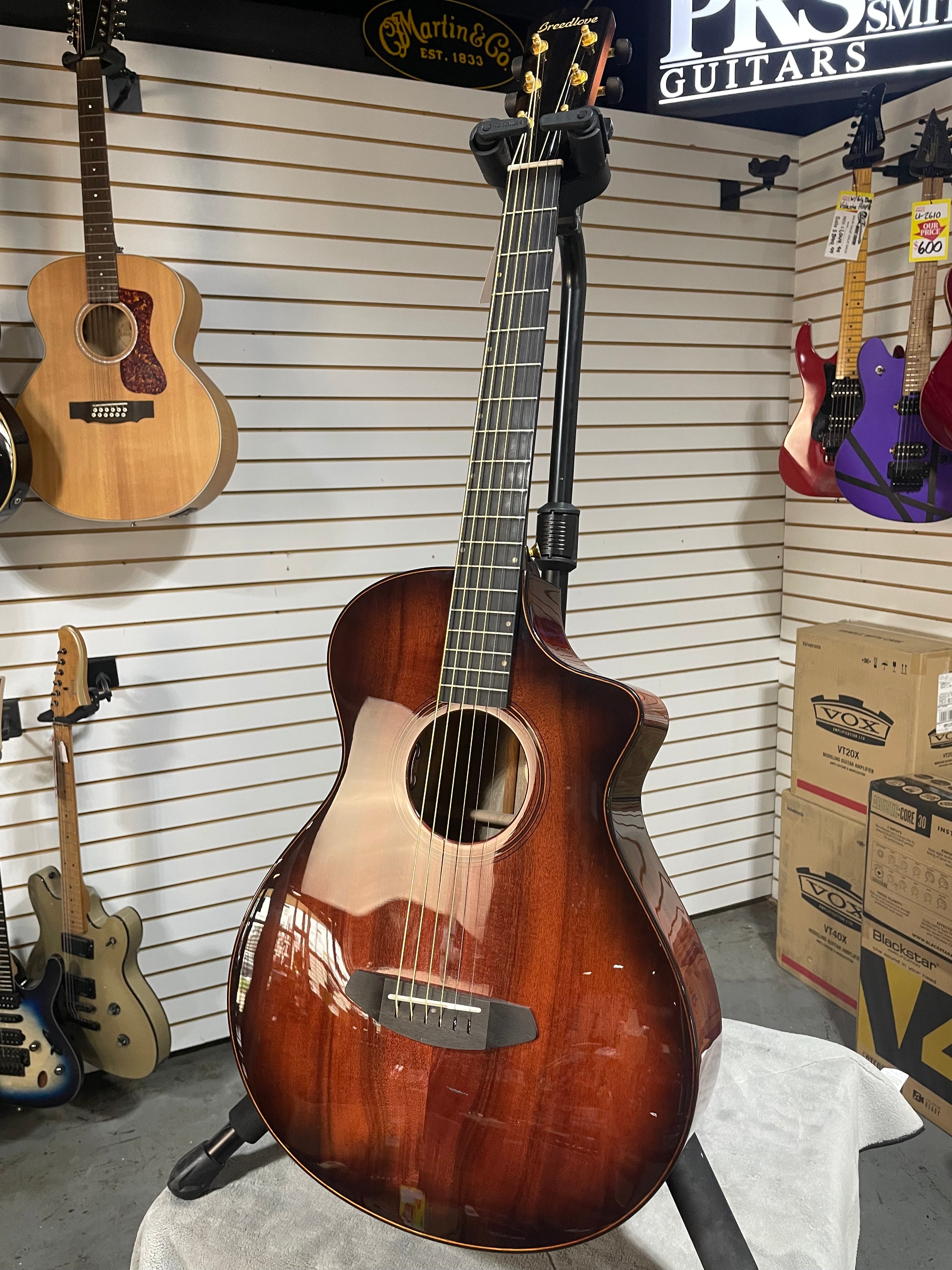 Breedlove Oregon Concertina CE Limited Edition Sunset Burst