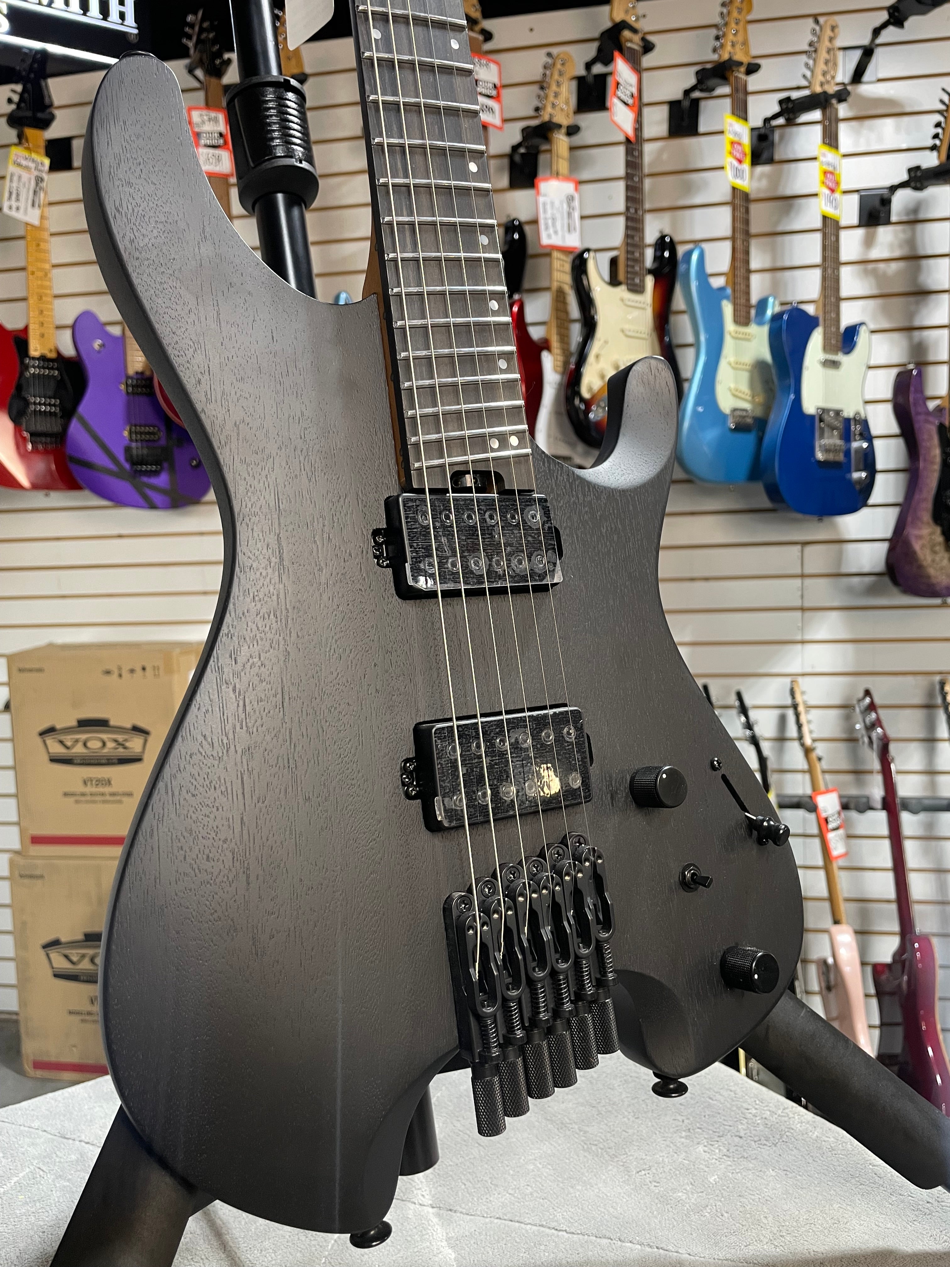 Ibanez QX52B Electric Guitar - Weathered Black & PLEK*D