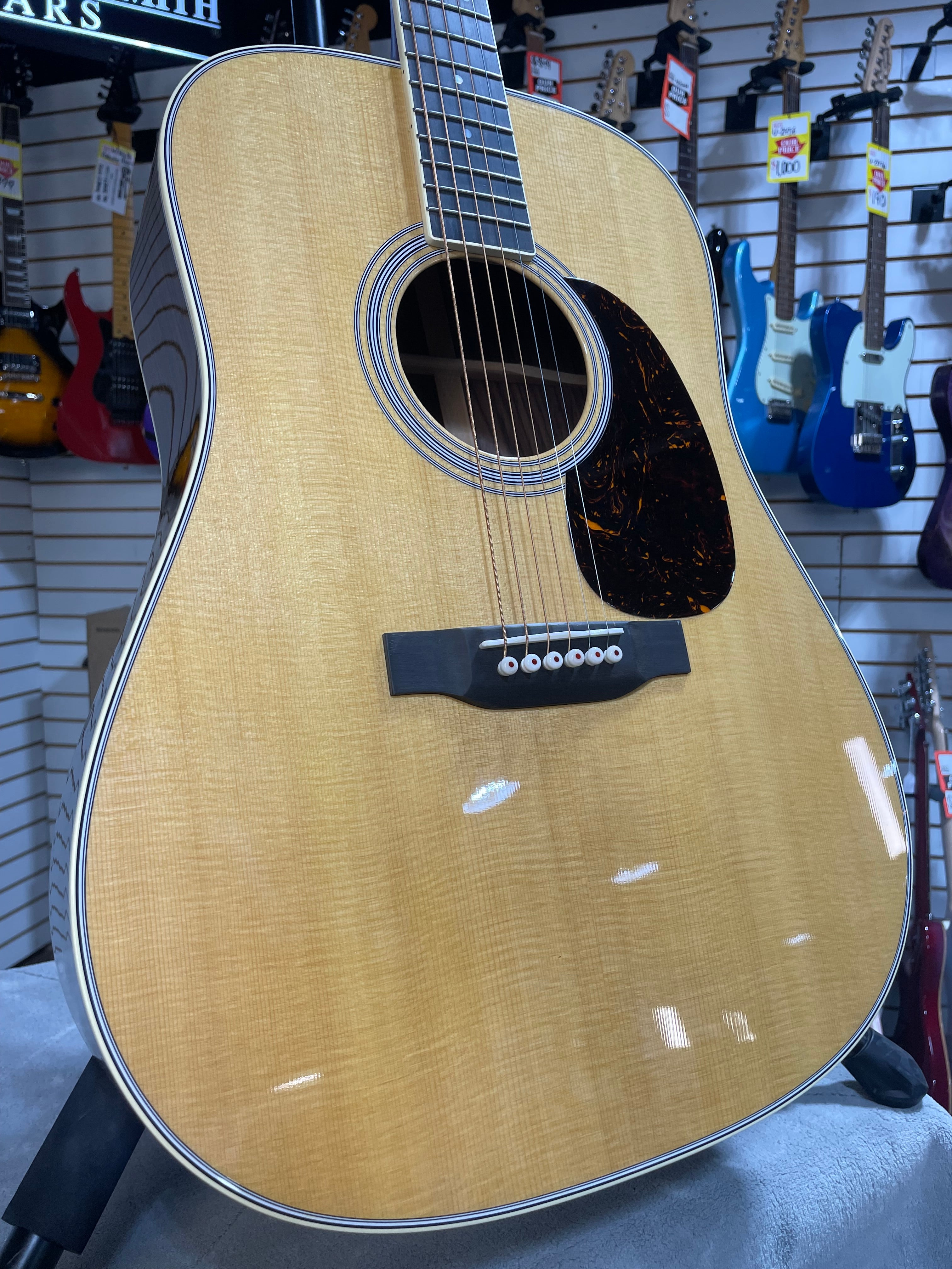 Martin Standard Series D-35 Acoustic Guitar - Natural - OHSC & PLEK*D
