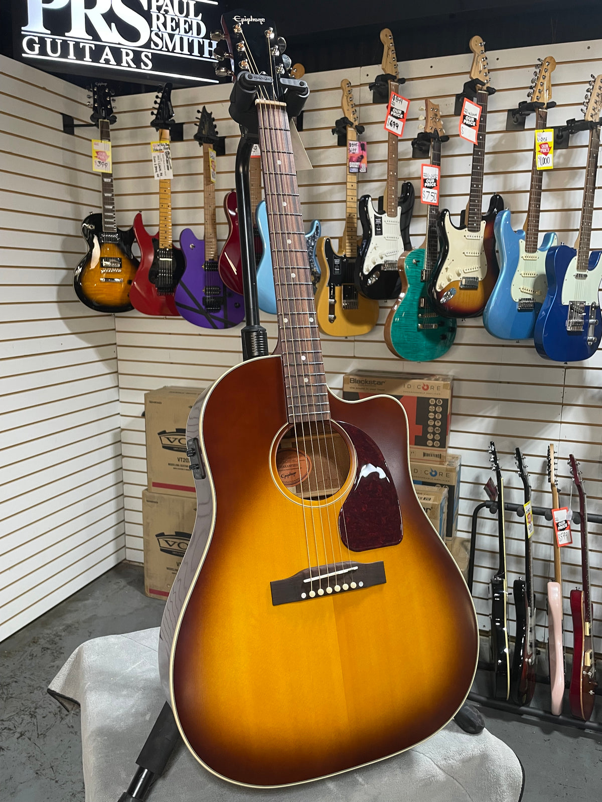 Epiphone Inspired by Gibson J-45 Standard EC Honeyburst