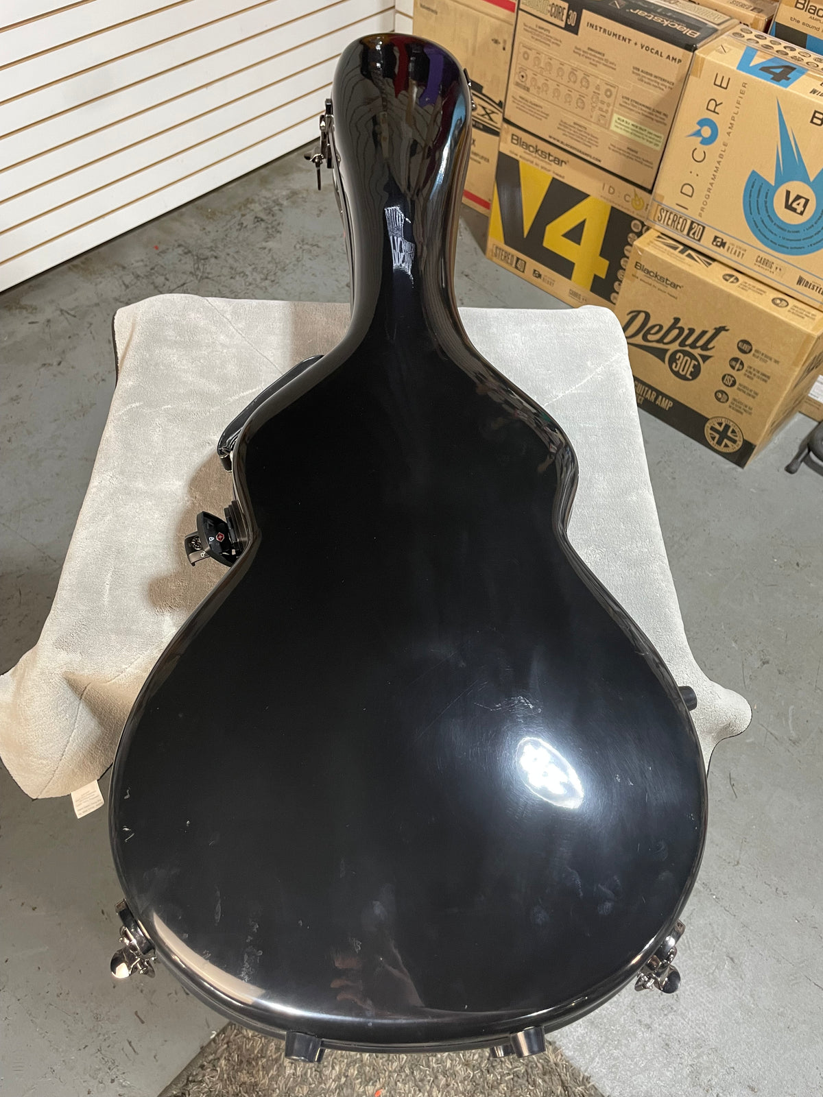 Epiphone Les Paul Custom Ebony w/Crossrock Hardshell Case