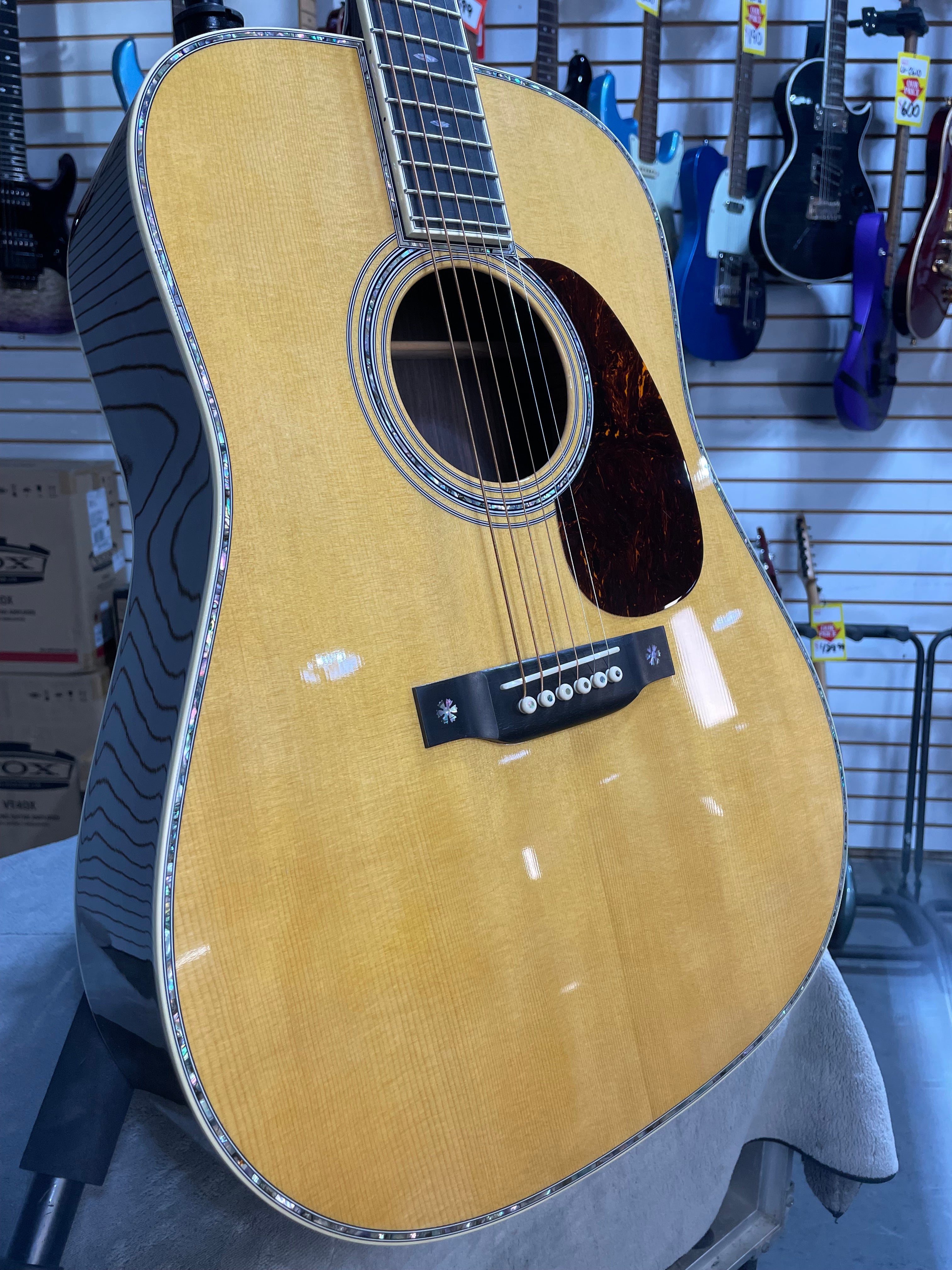 Martin D-42 Acoustic Guitar - Natural w/OHSC