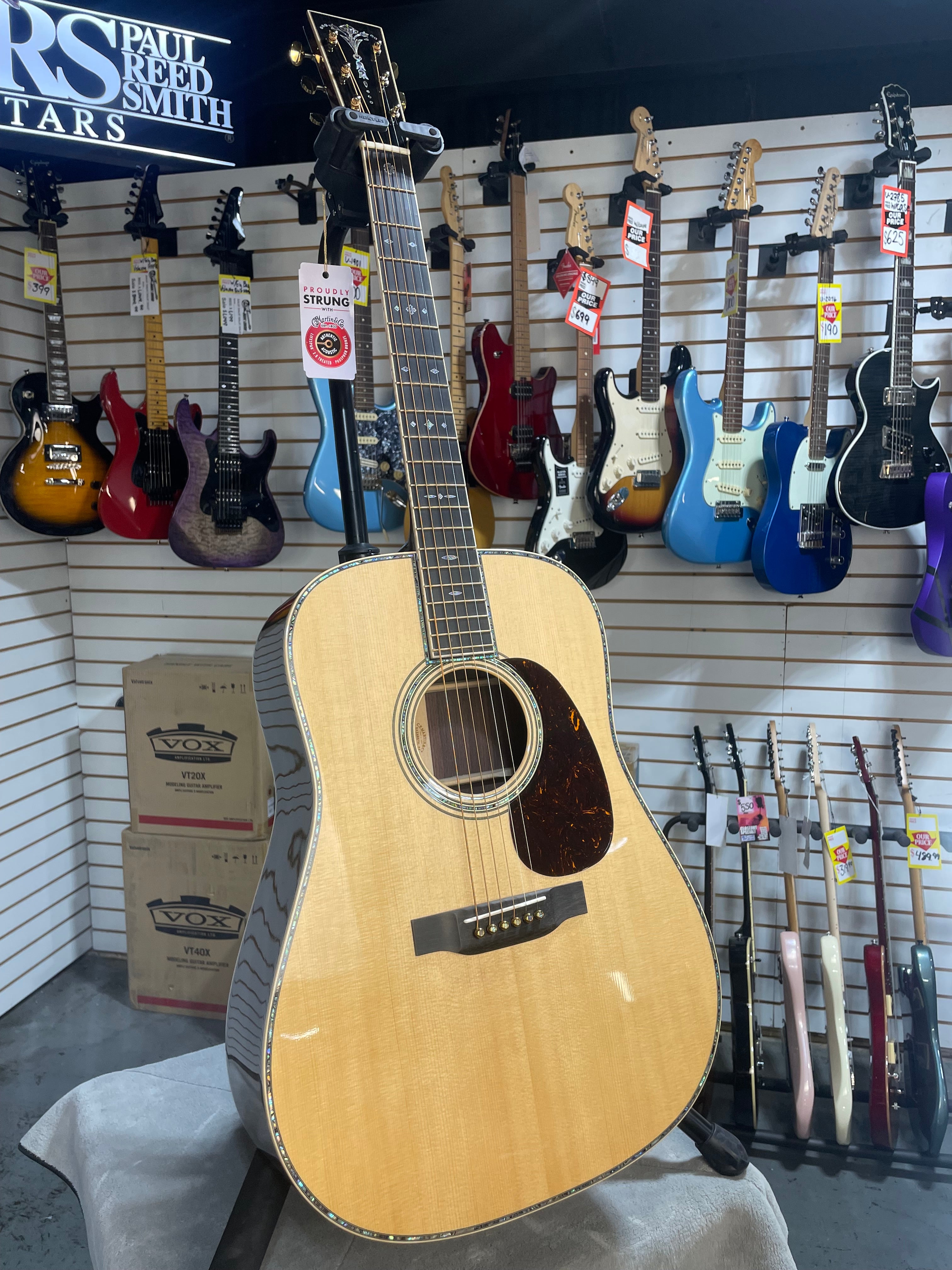 Martin D-45 Modern Deluxe Natural